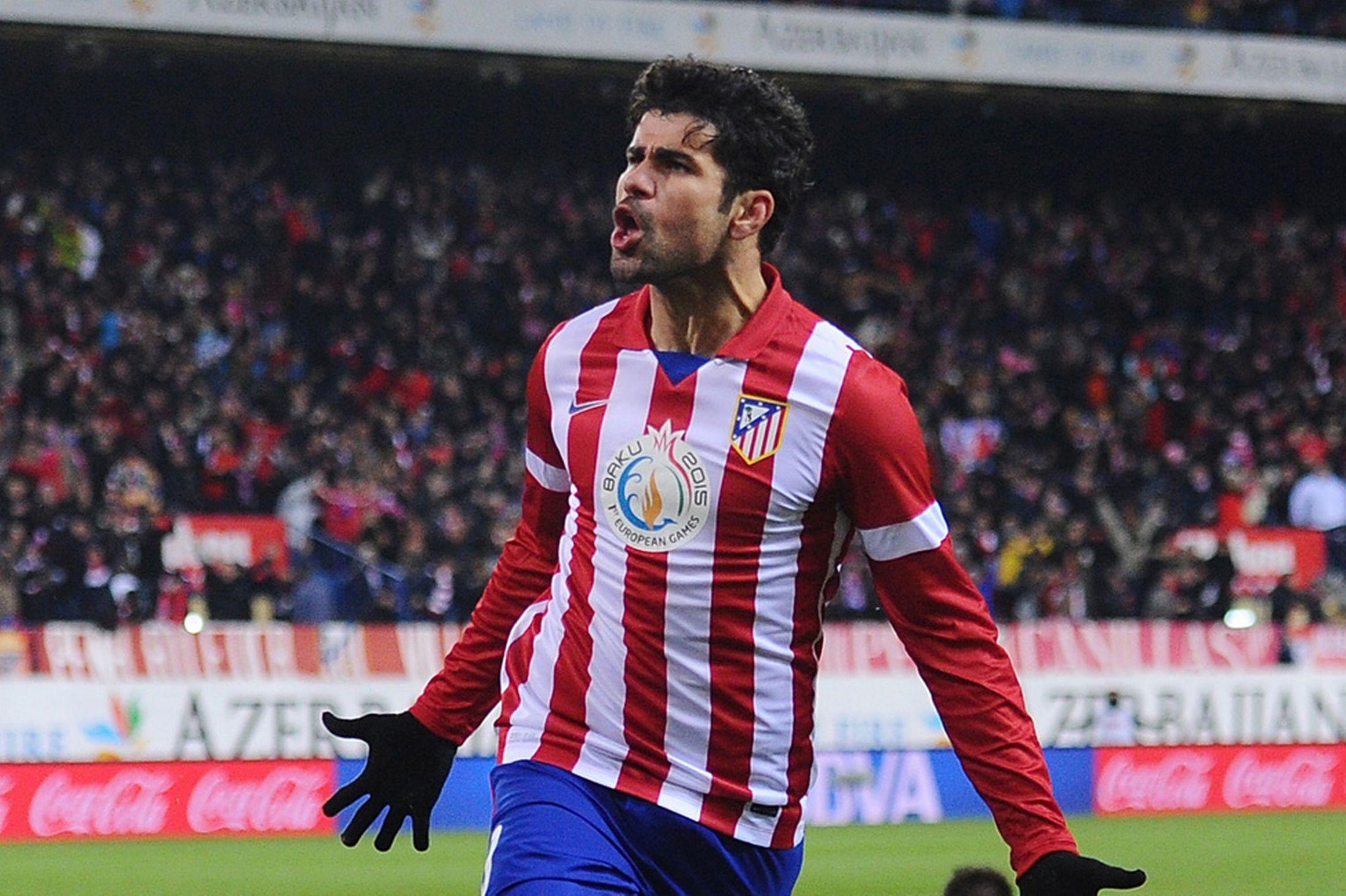 diego costa atletico madrid pictures