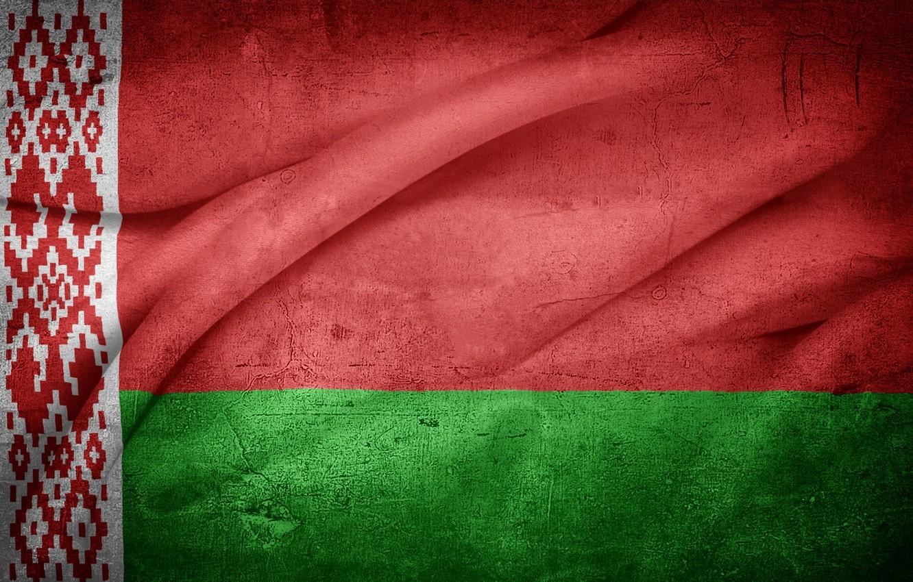 Wallpapers pattern, wave, flag, bending, symbol, ornament, Belarus