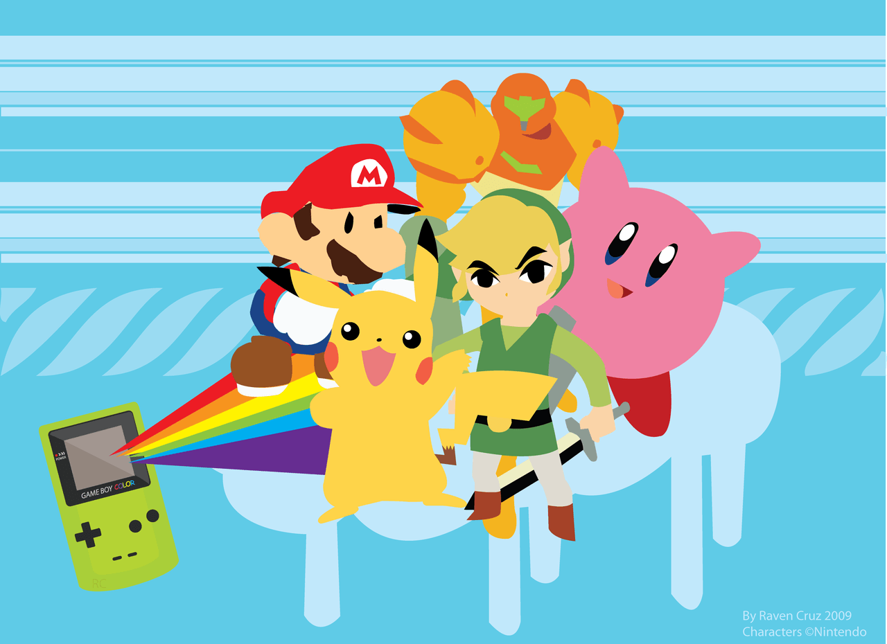 Image For > Nintendo Characters Wallpapers