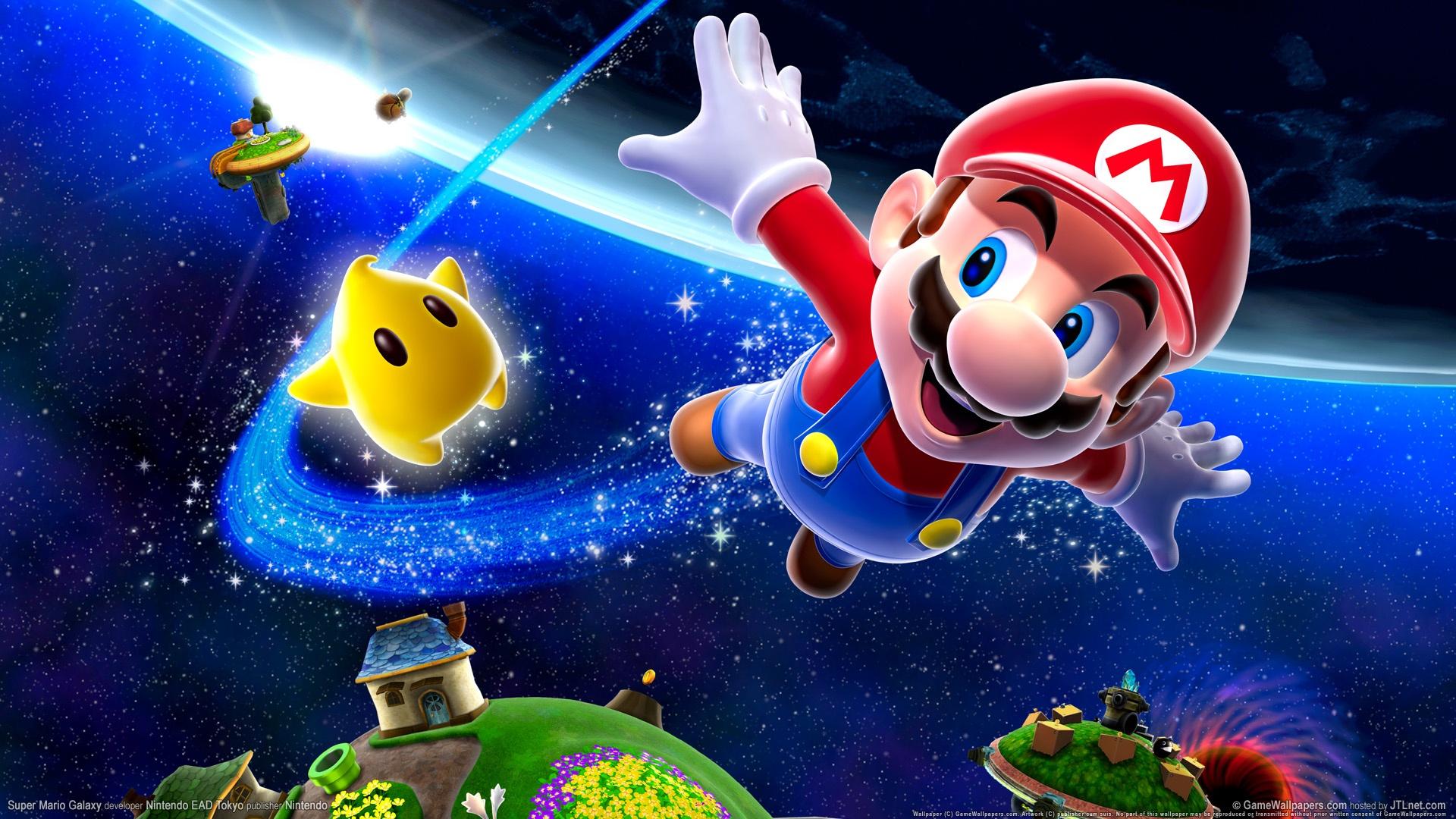 Super Mario Galaxy Wallpapers in format for free download