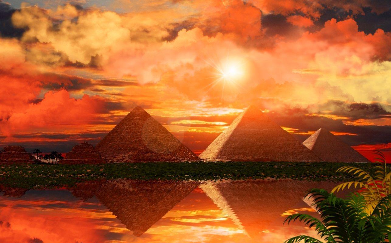 Sunset Along The Nile Wallpapers and Backgrounds Image