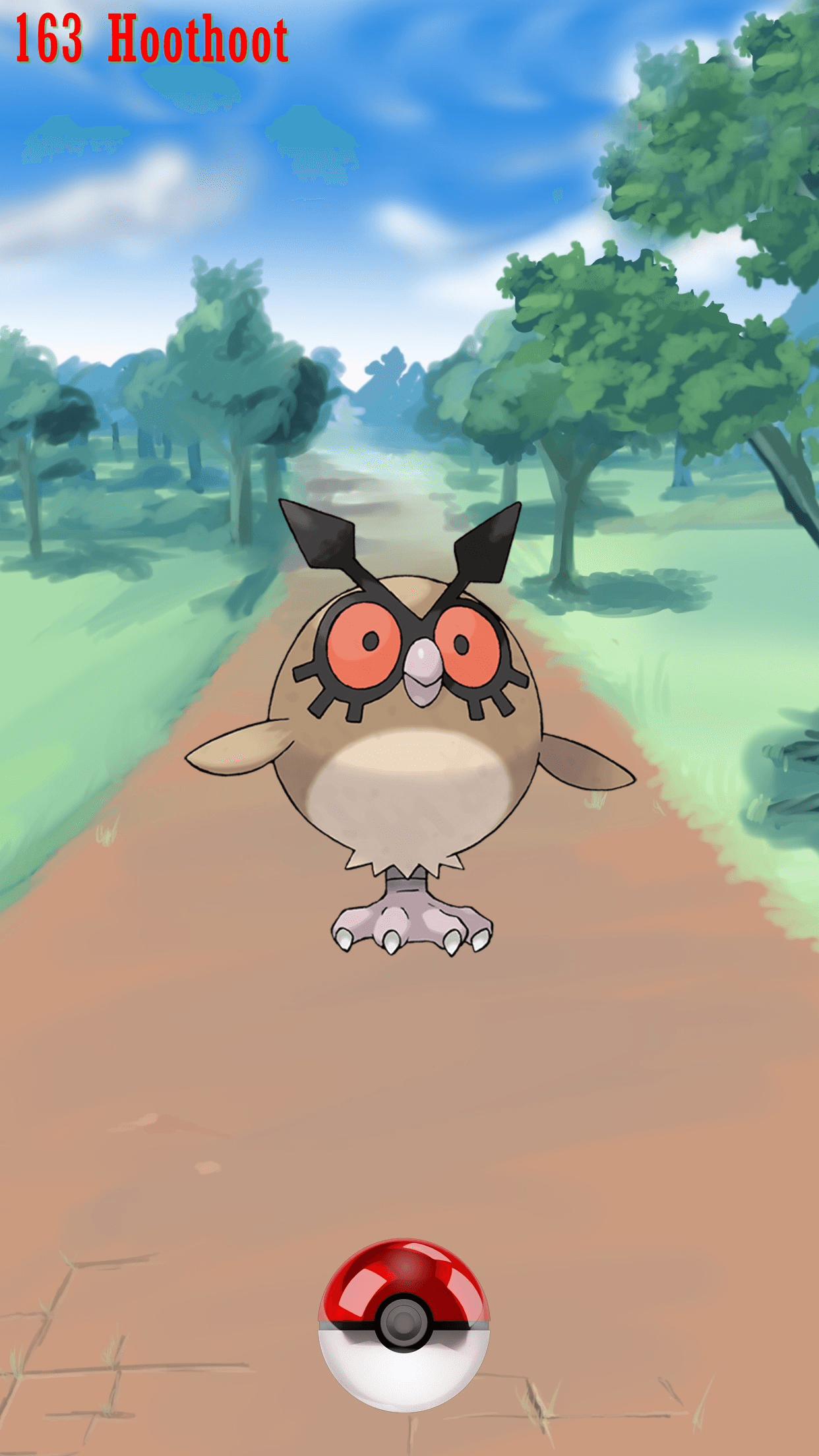 163 Street Pokeball Hoothoot