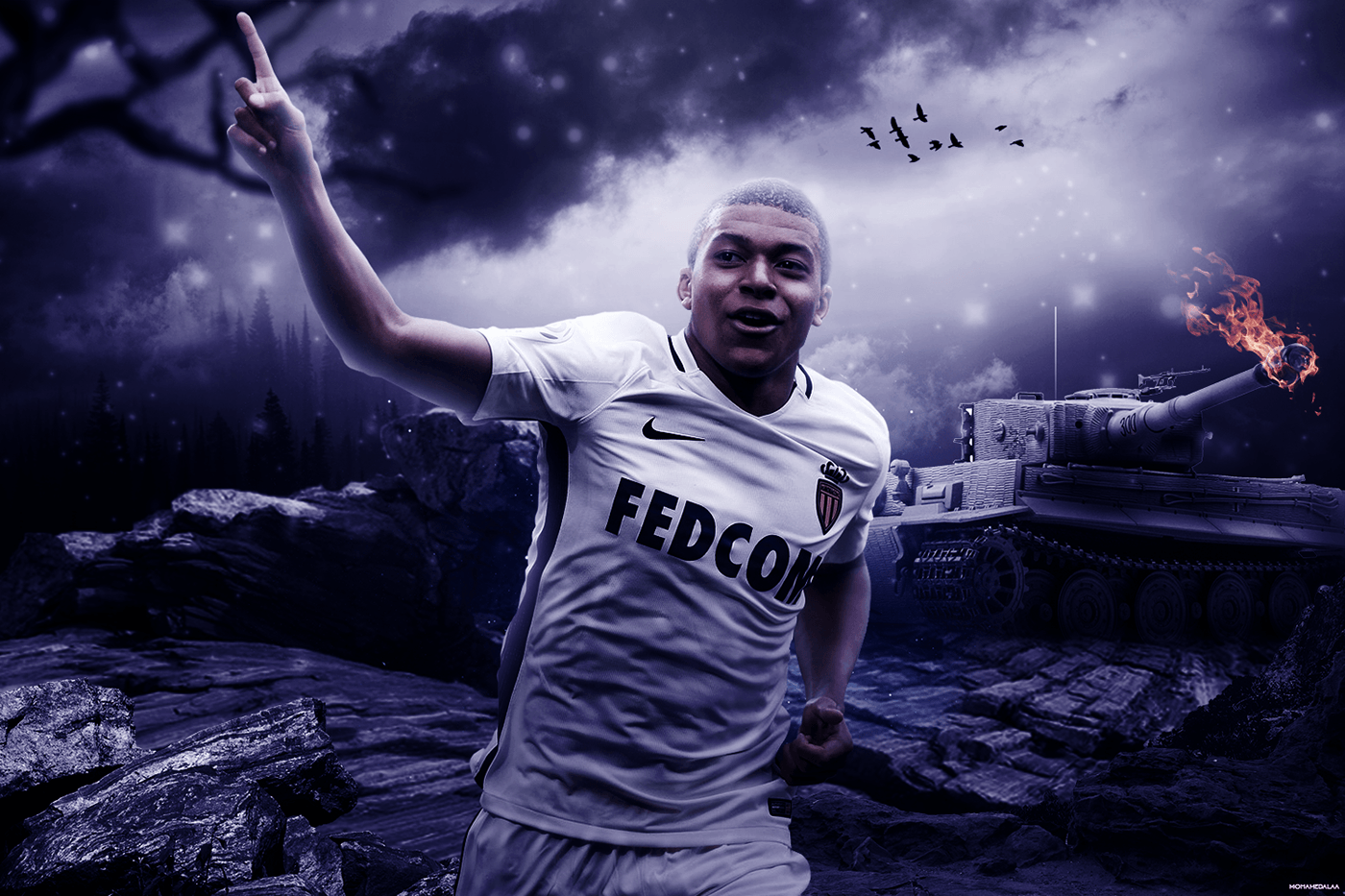 Kylian Mbappe 2016/17 Wallpapers on Behance