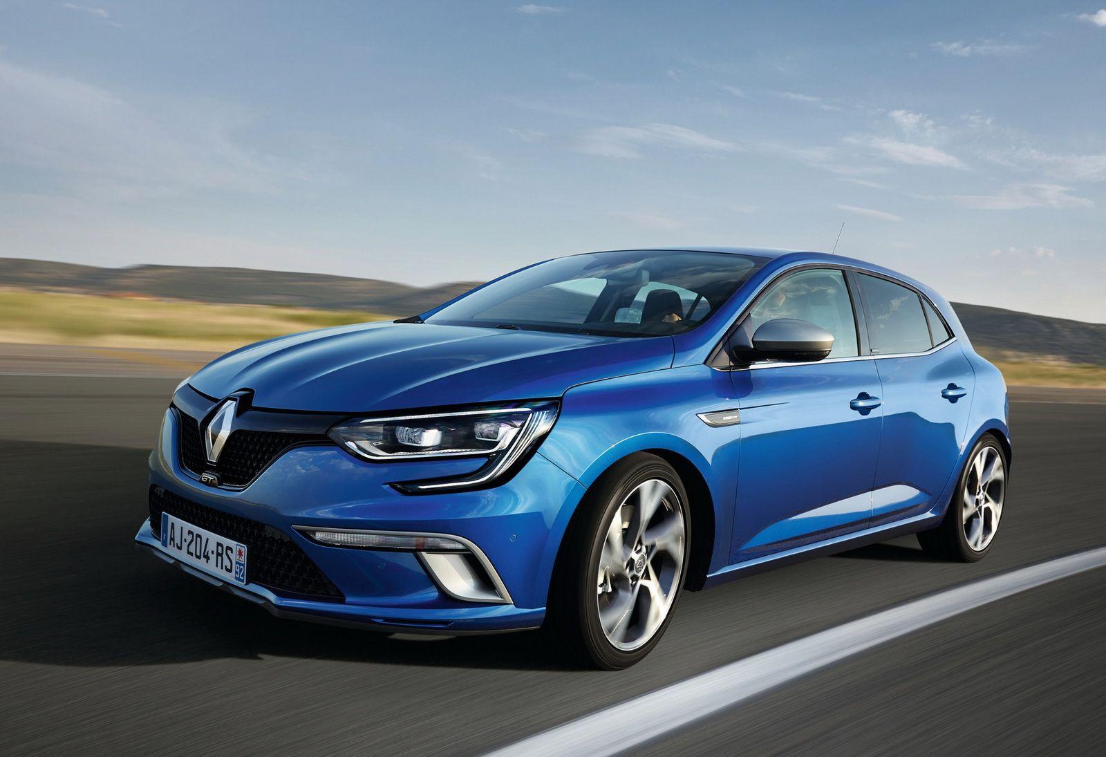 2016 Renault Sport Megane Models Side Views