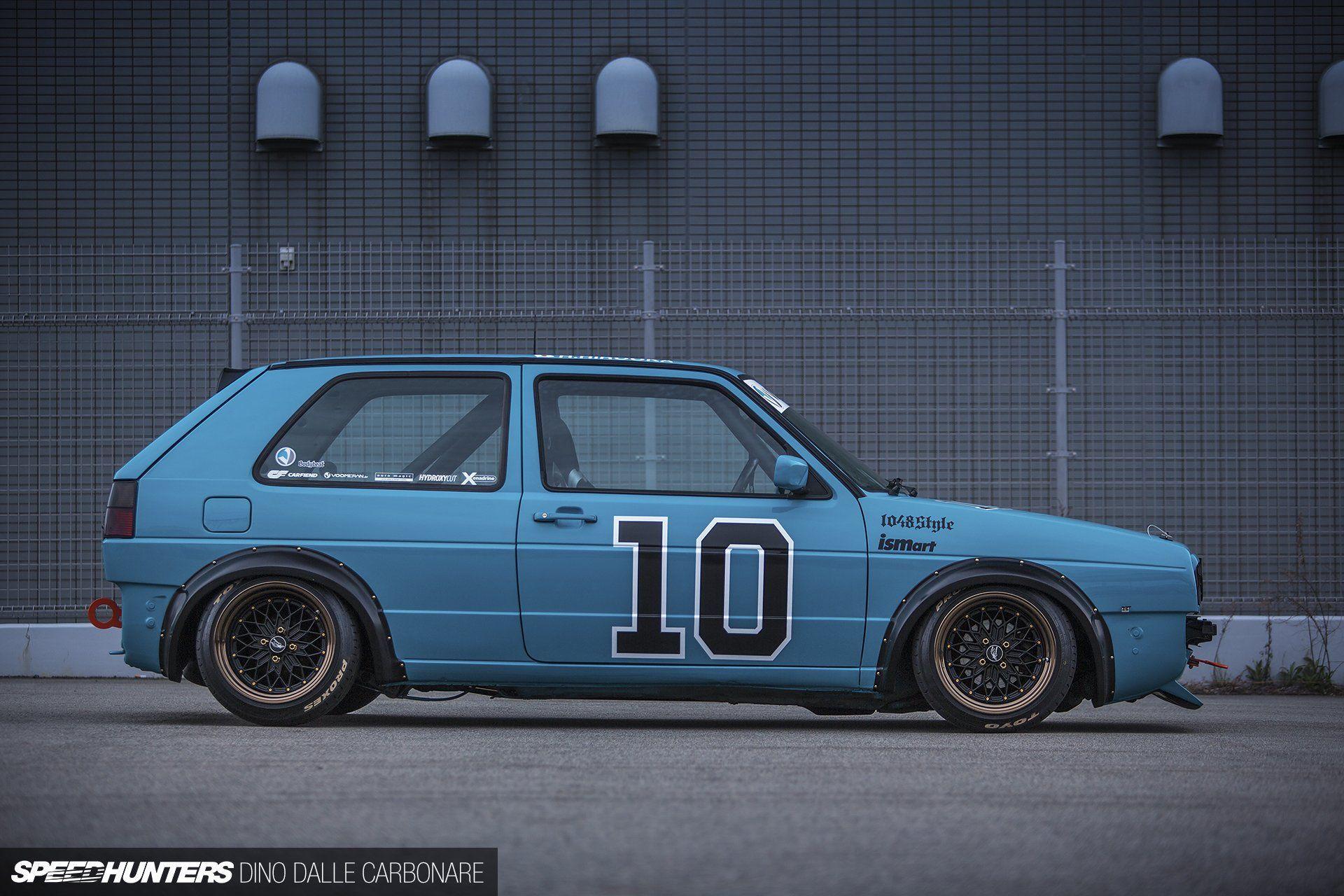 Volkswagen Golf Mk2 tuning race racing wallpapers