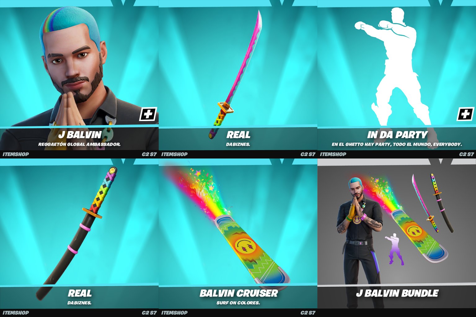 J Balvin Fortnite wallpapers