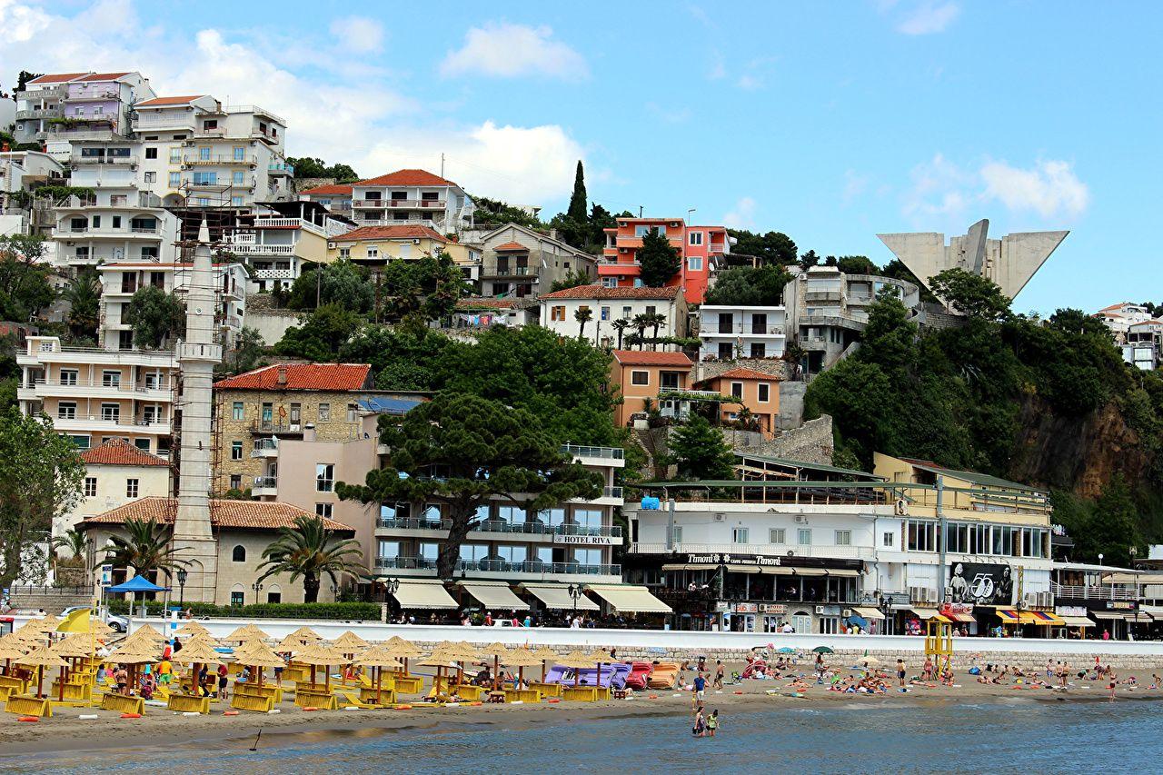 Wallpapers Montenegro Ulcinj Coast Cities Building