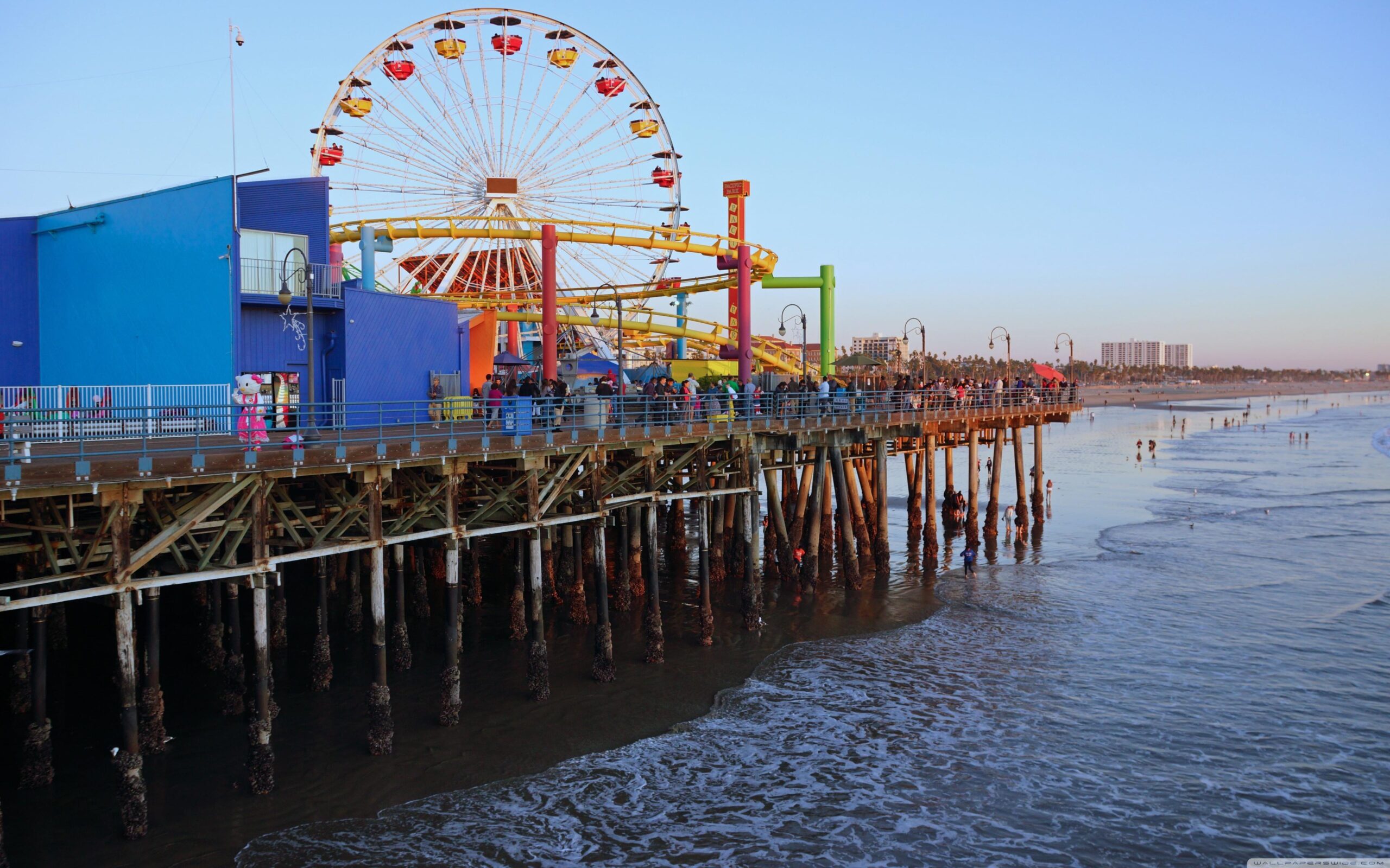 Los Angeles, Santa Monica Beach ❤ 4K HD Desktop Wallpapers for 4K