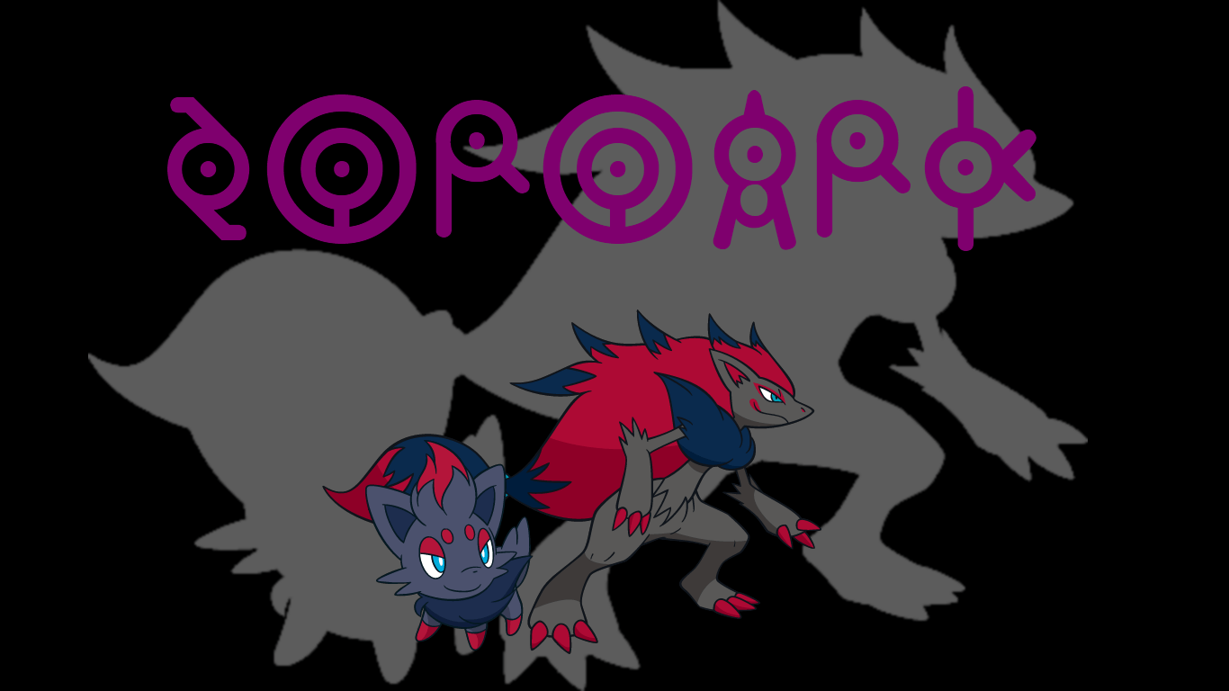 Zoroark Backgrounds by JCast639