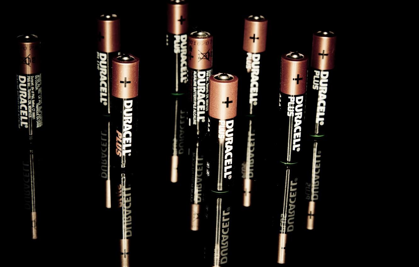 Wallpapers macro, background, Duracell, The battery is charged image