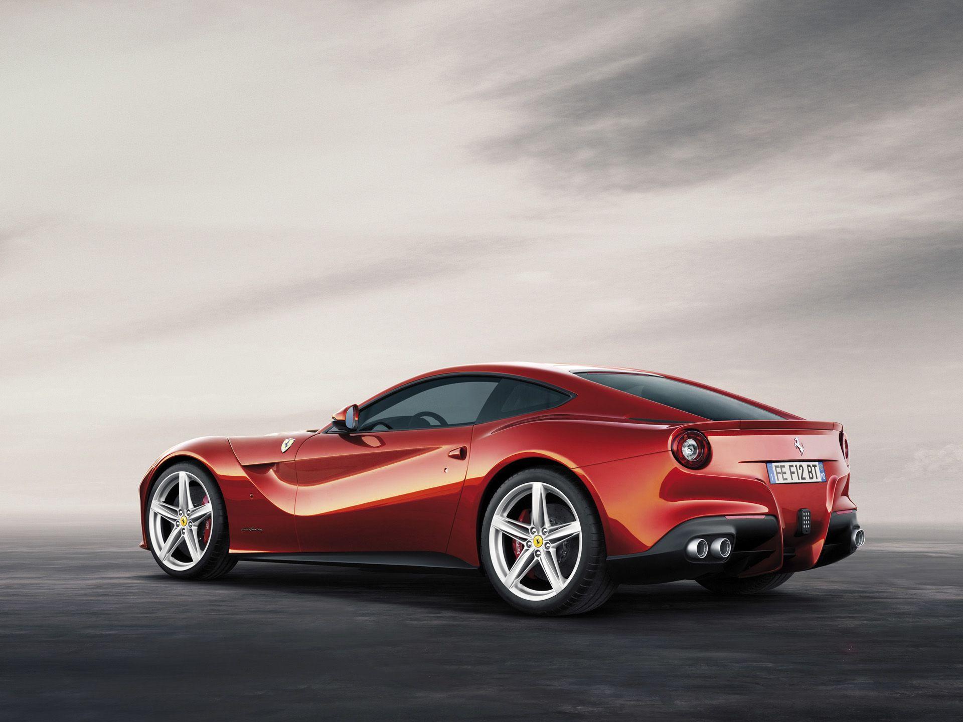 2012 Ferrari F12 Berlinetta Rear and Side wallpapers