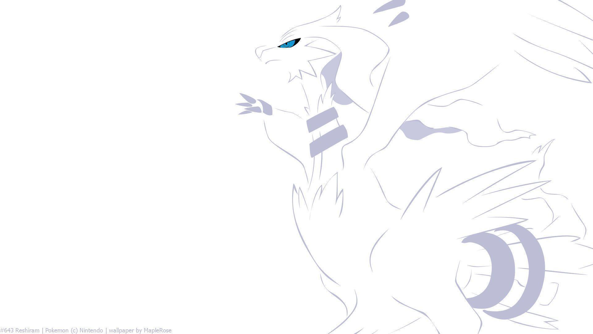 Reshiram HD Wallpapers