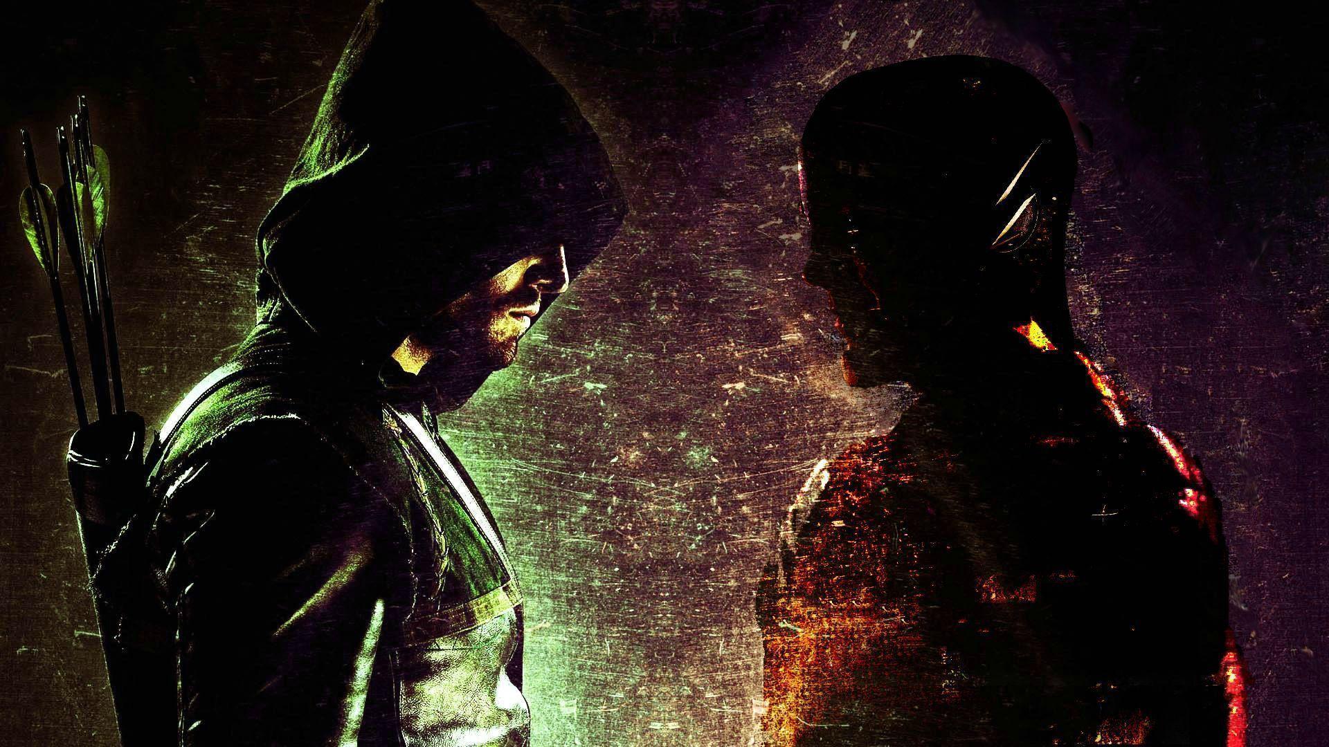 Flash vs Arrow HD Desktop Wallpapers