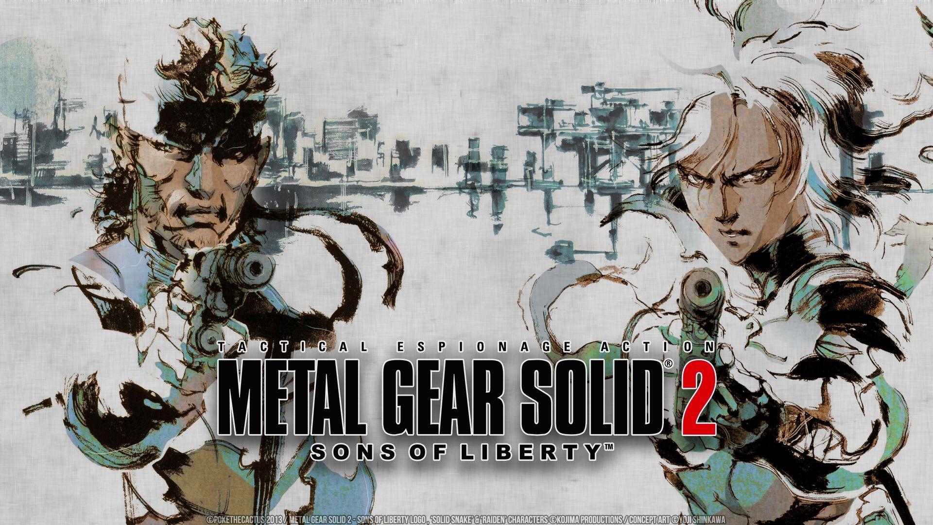 Download wallpapers metal gear solid 2 sons of liberty