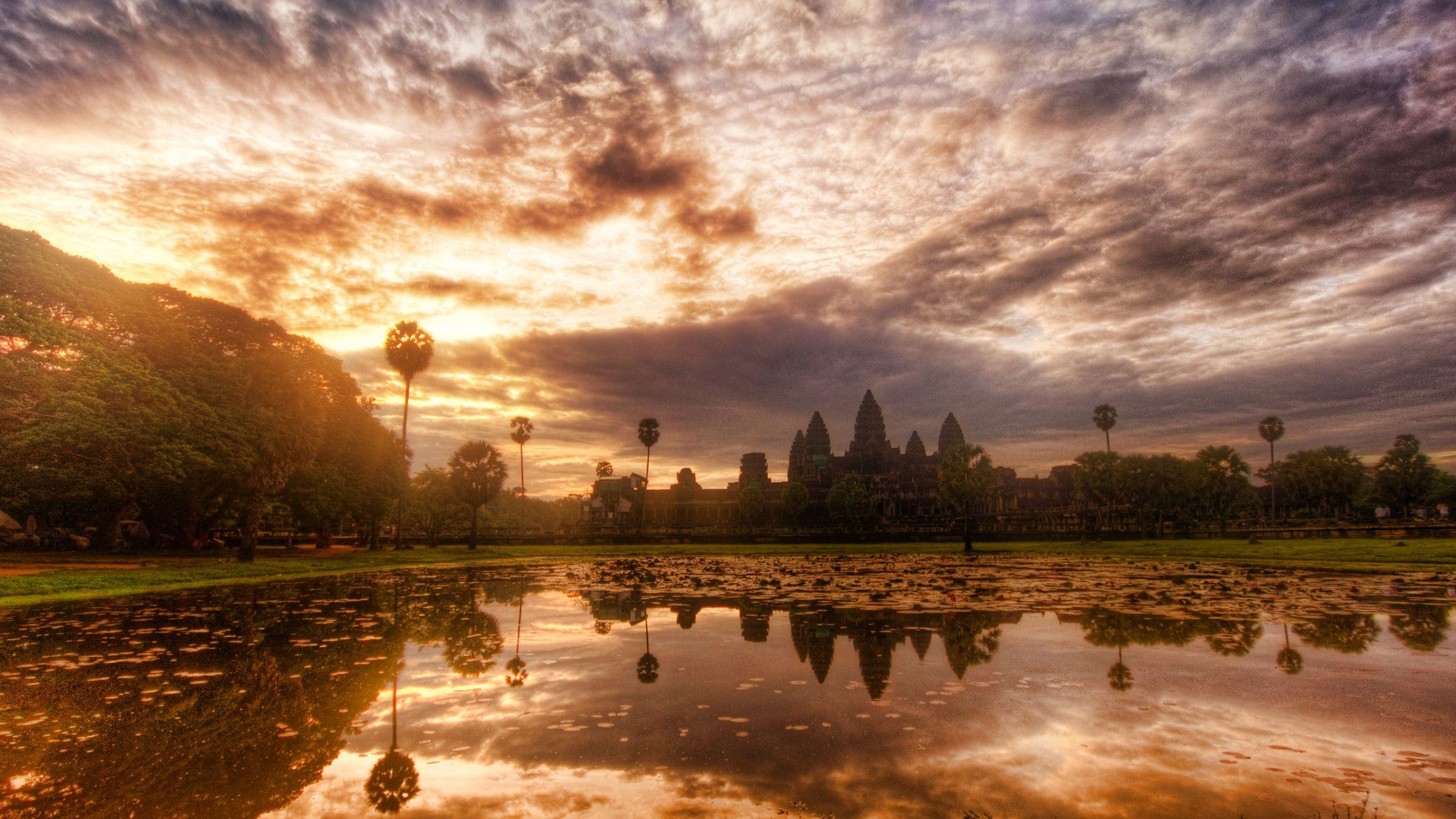 Colorful Cambodia widescreen wallpapers