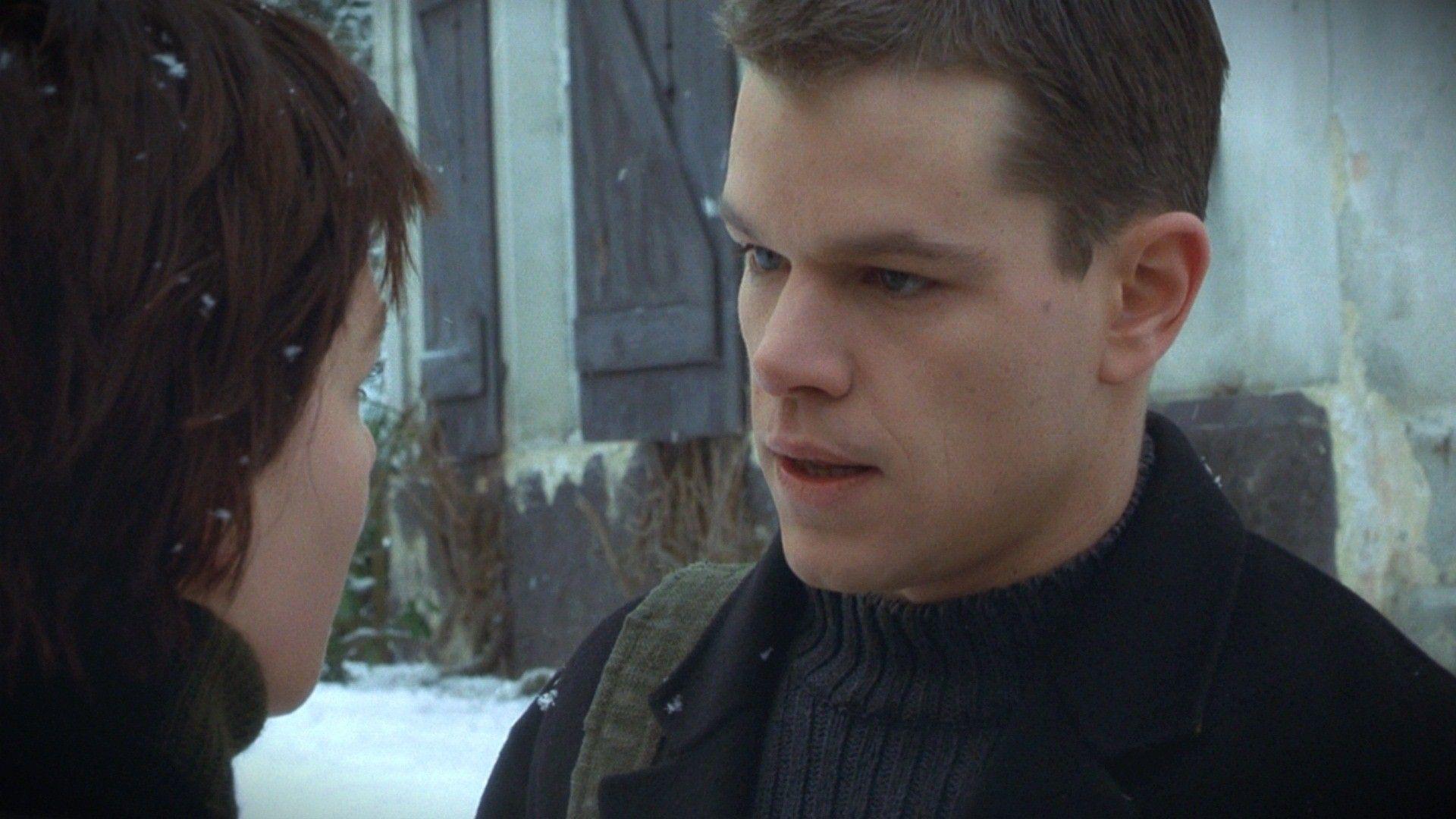 Matt Damon in The Bourne Identity Movie