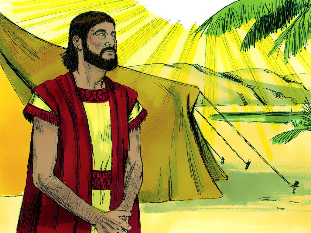 FreeBibleimage :: Abraham is called by God to move to the land of