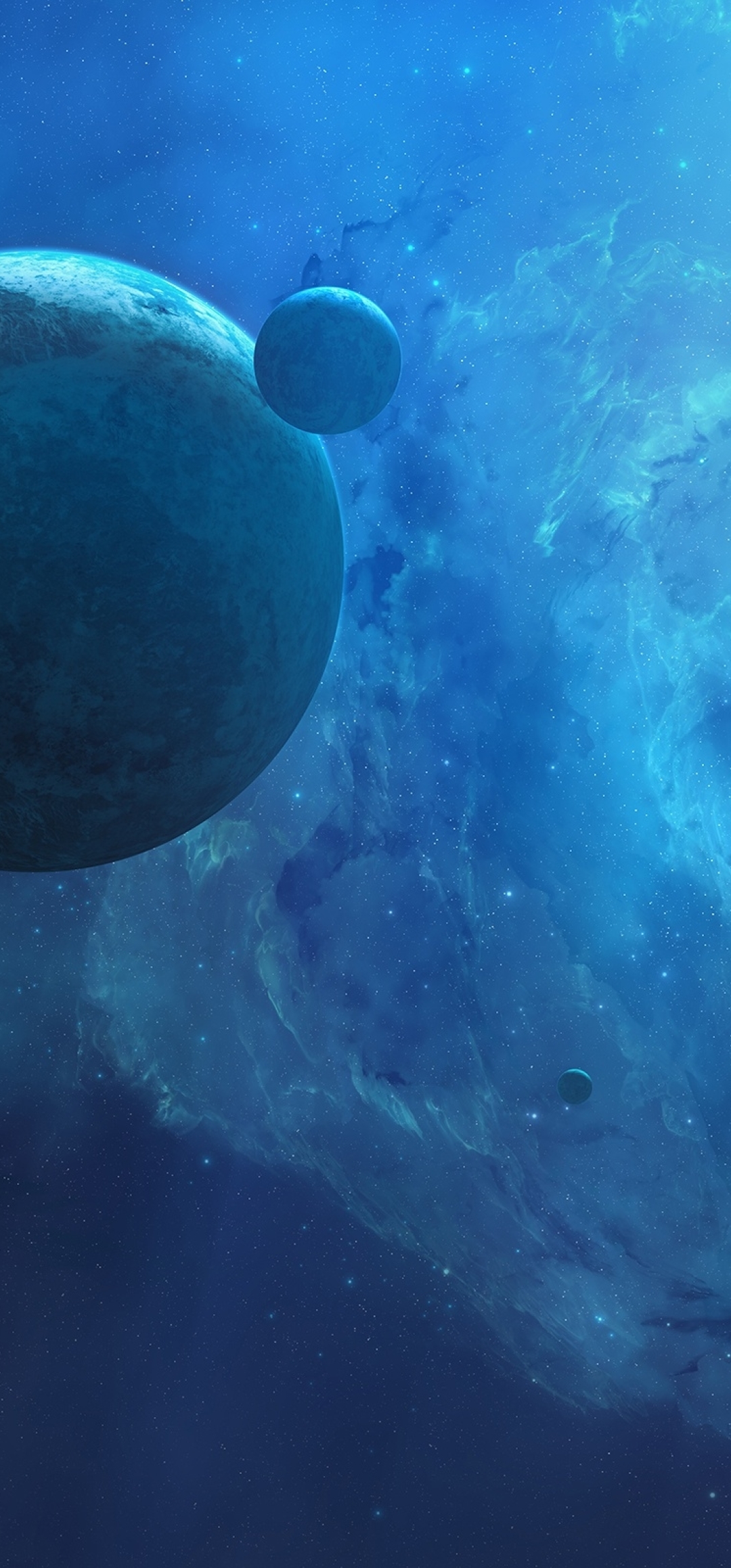 Digital Surreal Planets Resolution Wallpaper, HD