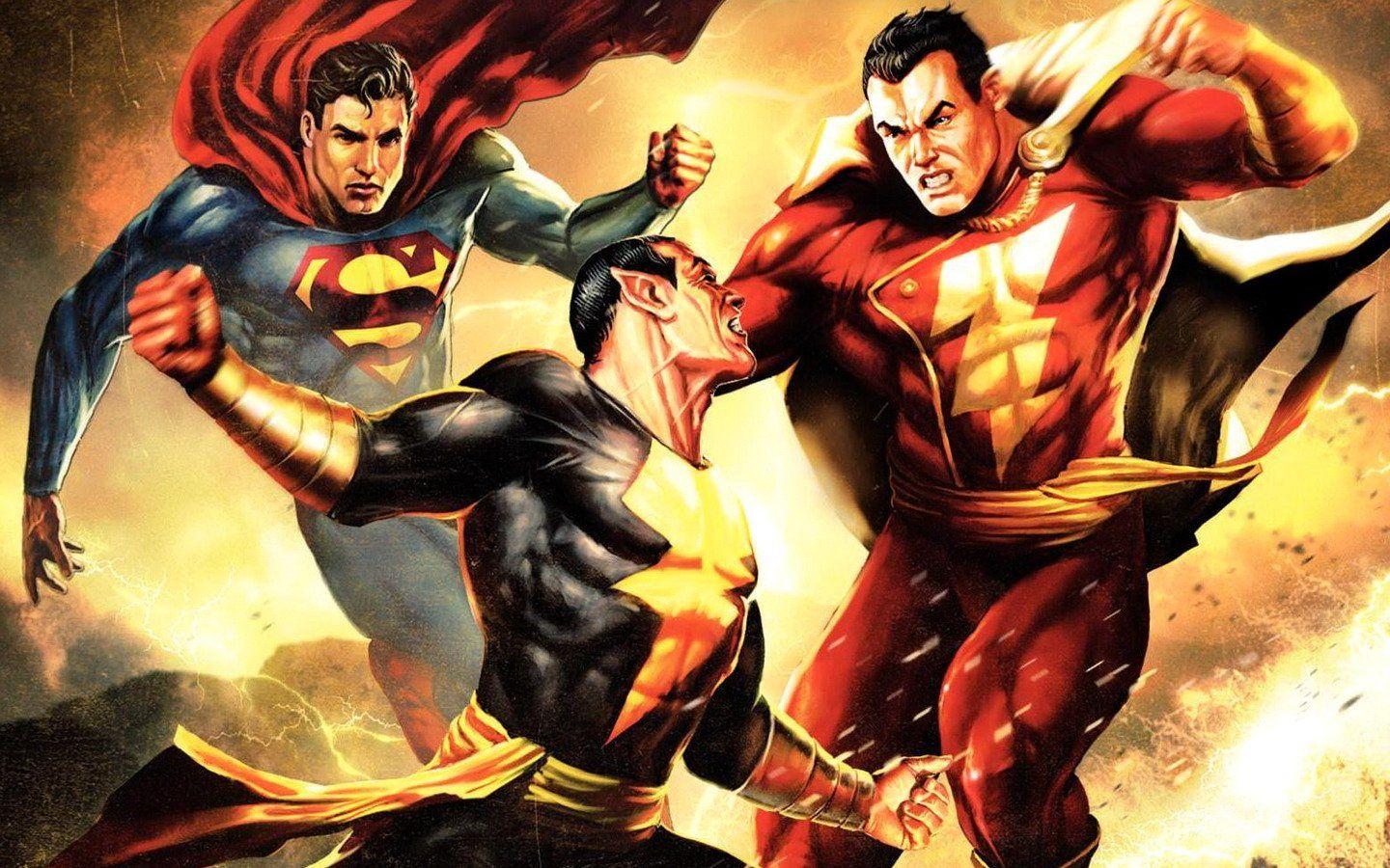 Superman/Shazam!: The Return of Black Adam Wallpapers and Backgrounds