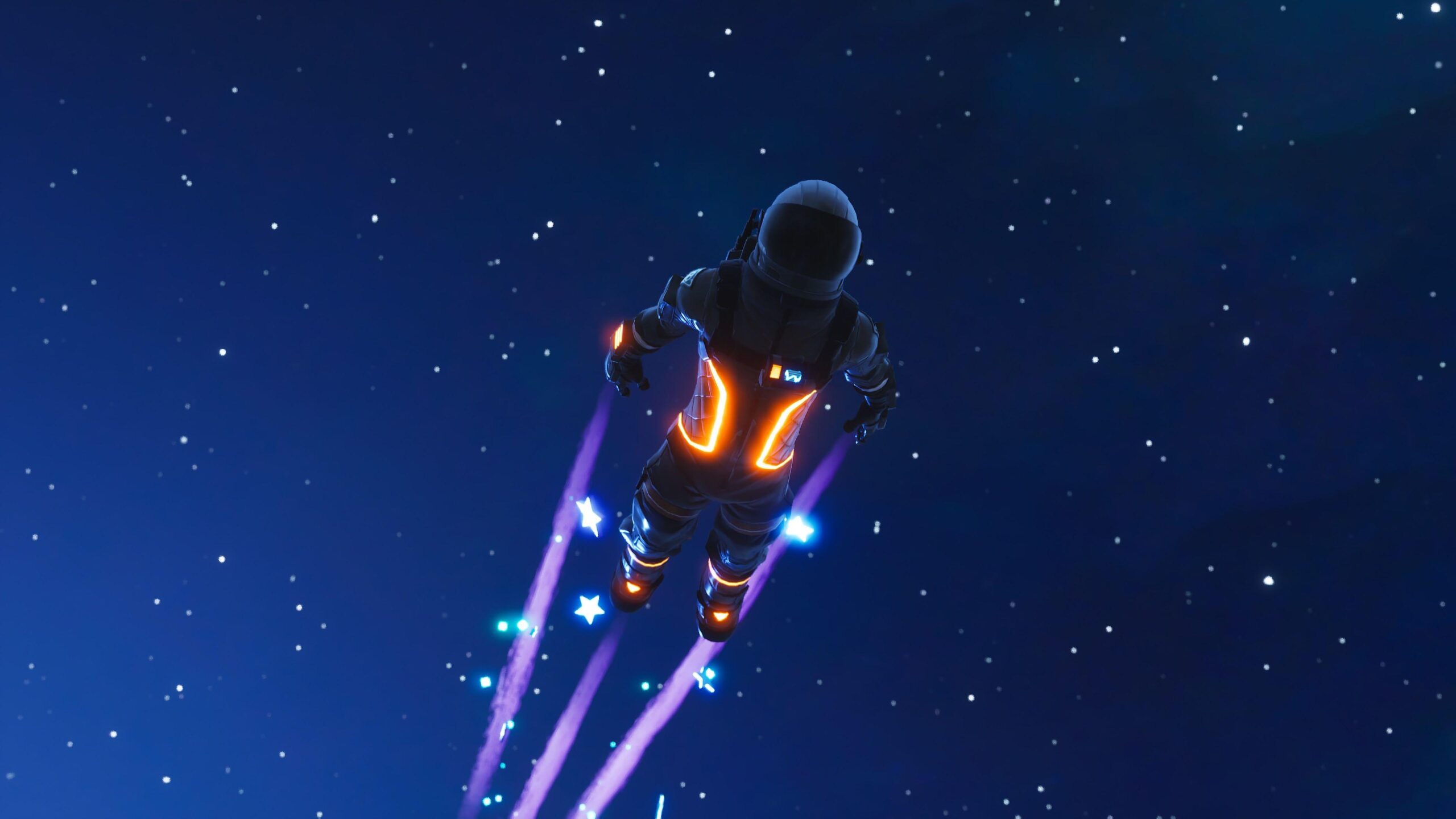 Dark Voyager Skydive Fortnite Battle Royale Wallpapers and