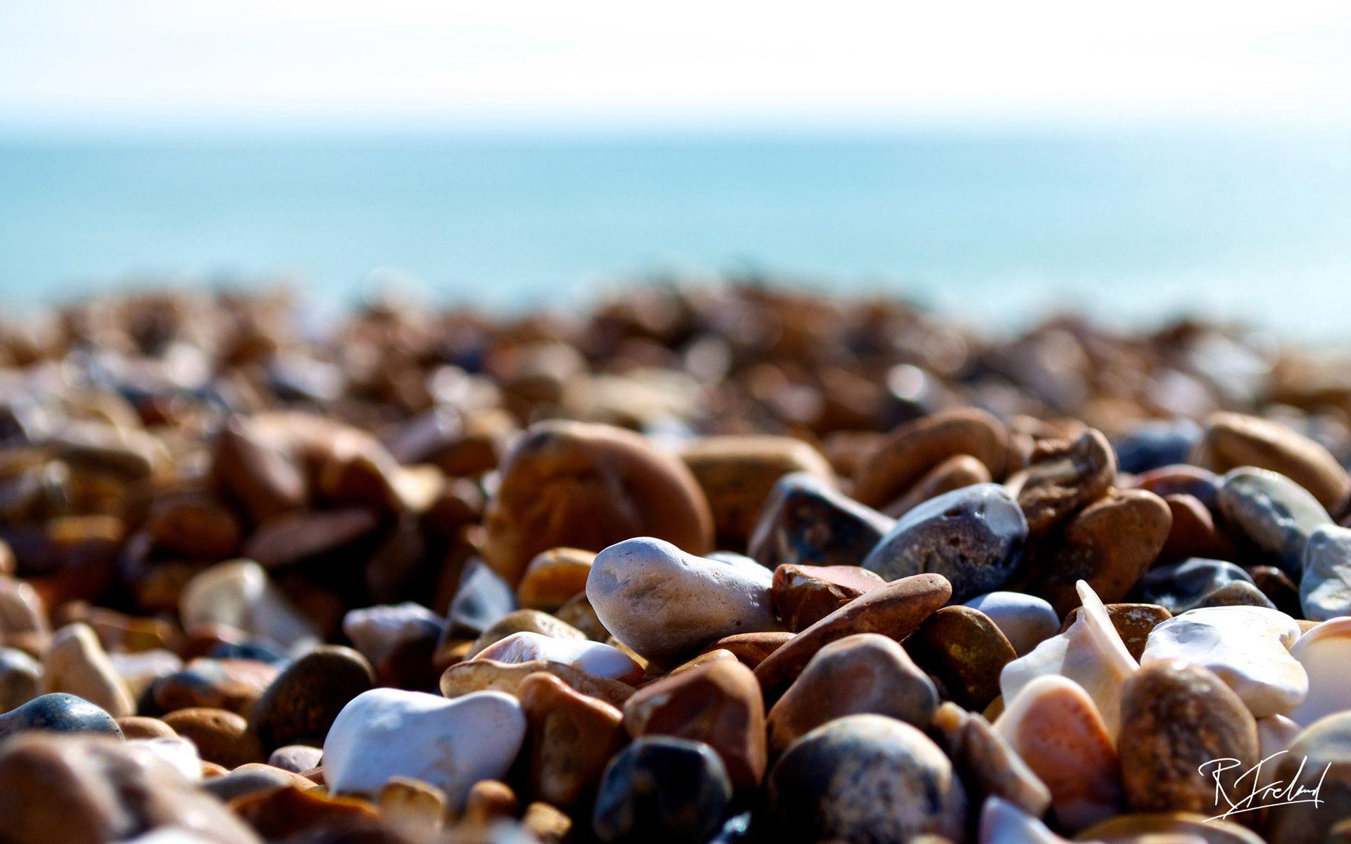 Brighton Beach Stones Hd Widescreen Wallpapers HD Pic