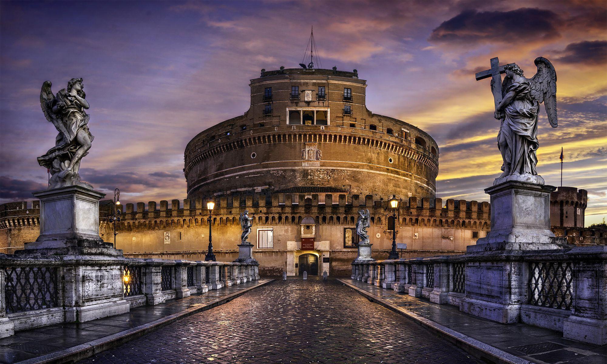 Castel Sant Angelo HD Wallpapers For Desktop in High Quality