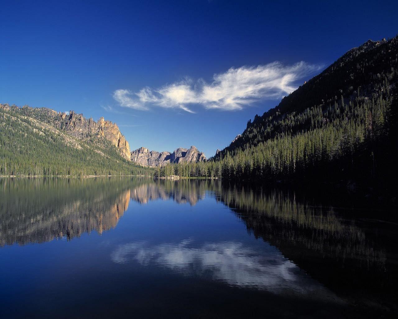 Idaho Tag wallpapers: Water Cool Sawtooth Idaho Wilderness Beautiful