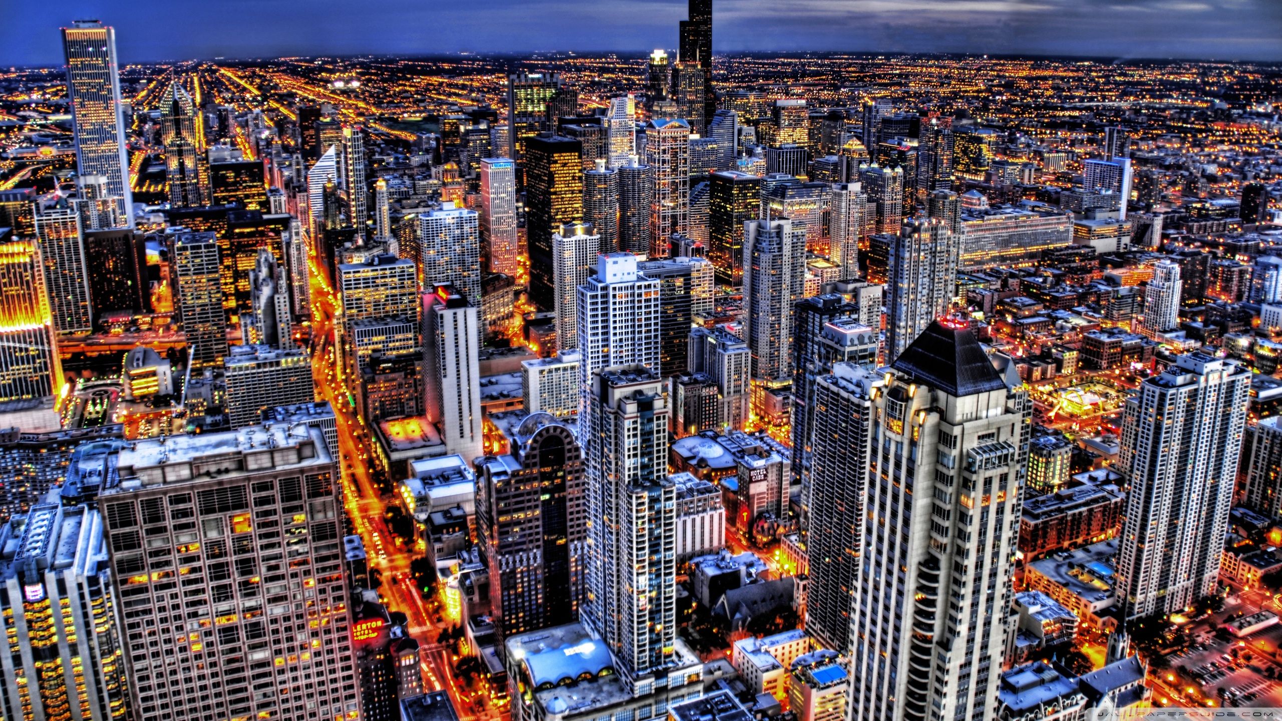 Chicago, Illinois HDR ❤ 4K HD Desktop Wallpapers for 4K Ultra HD