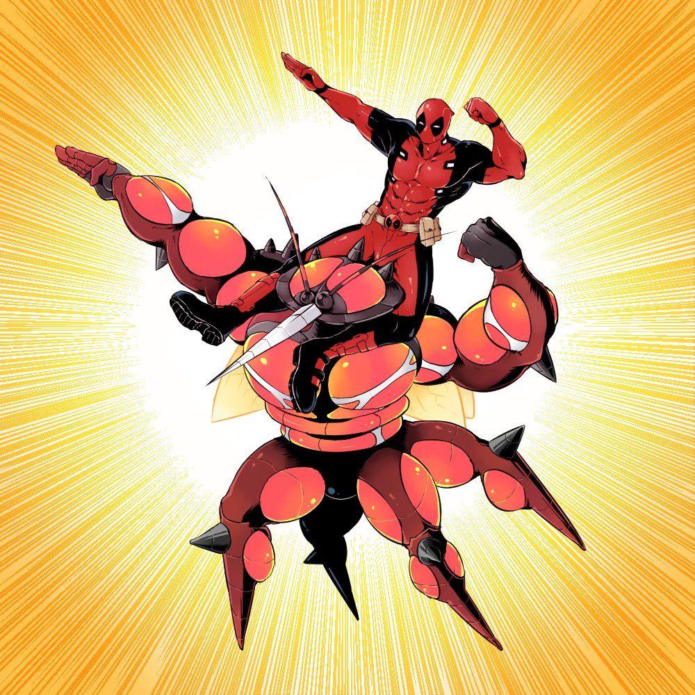 Buzzwole and Deadpool