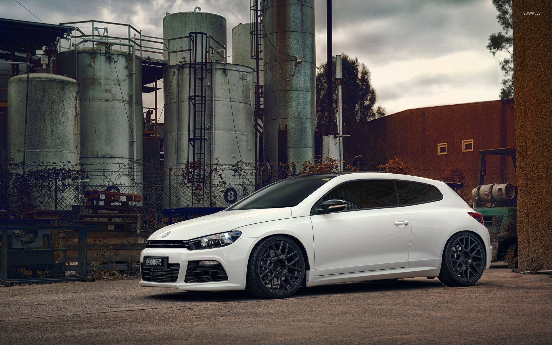 White Volkswagen Scirocco wallpapers