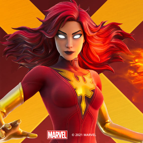 Dark Phoenix Fortnite wallpapers