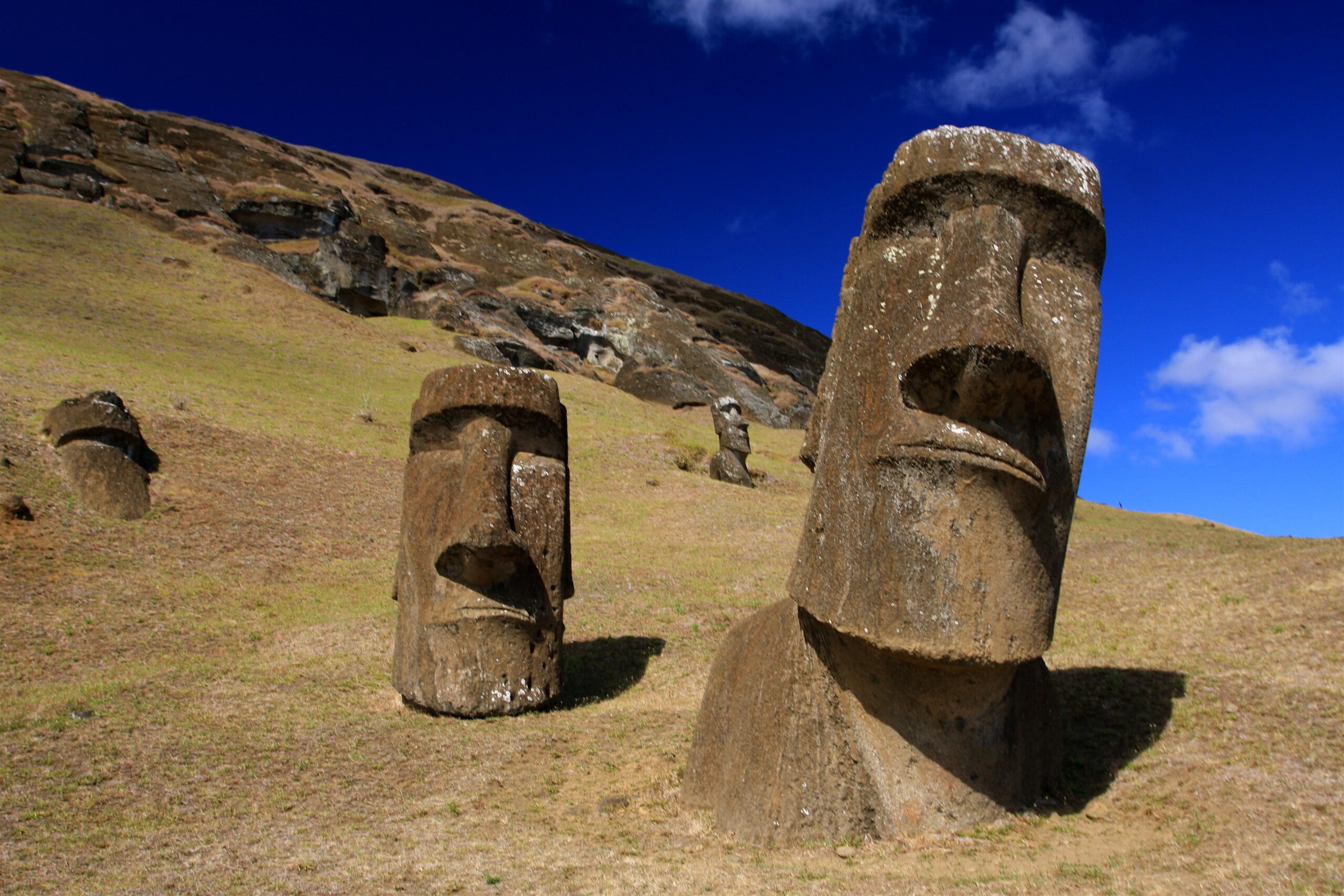 File:Moai at Rano Raraku