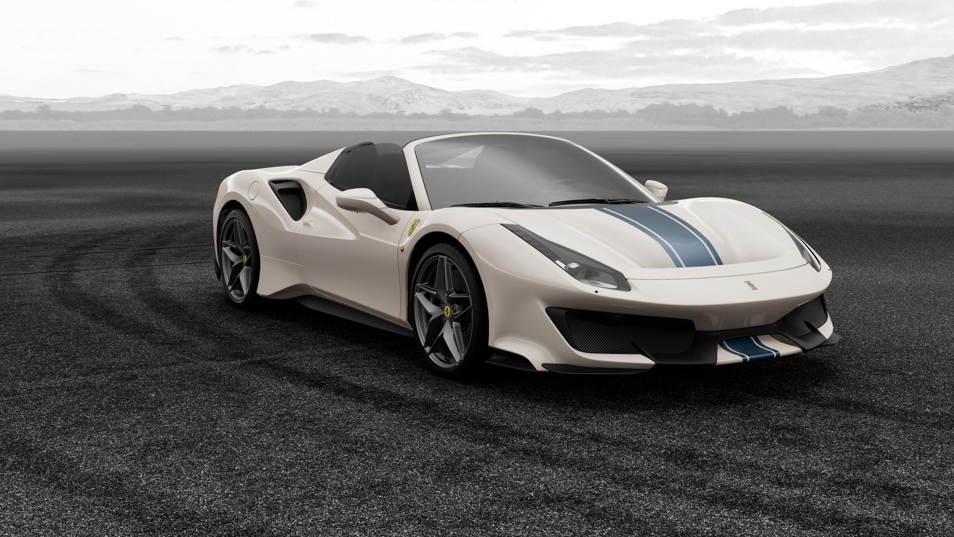 Ferrari 488 Pista Spider Configurator