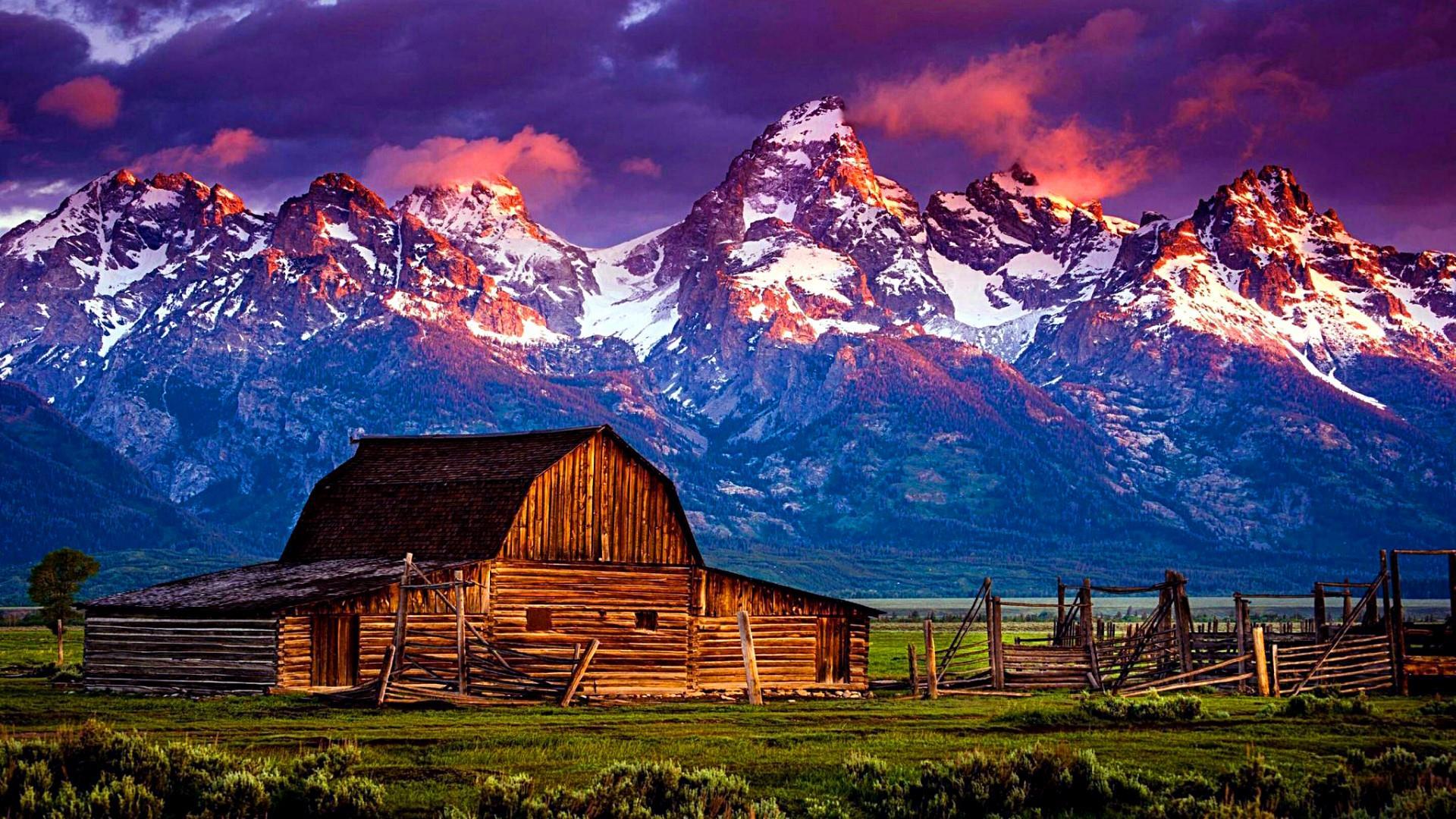 Mormon Barn In The Antelope Flats, Grand Teton National Park