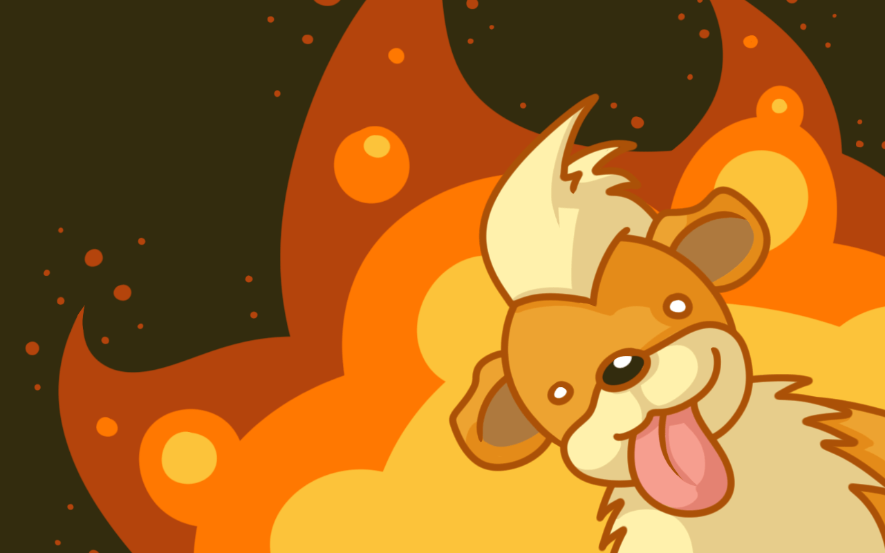 Derpy Growlithe Wallpapers : pokemon