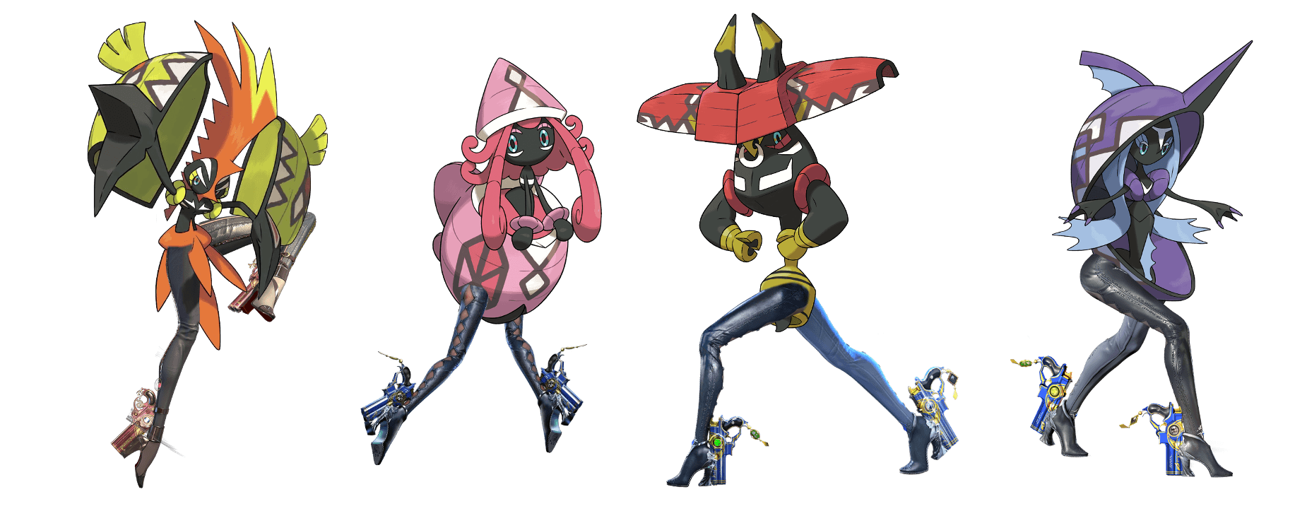 If you’re an artist draw tapu’s with legs