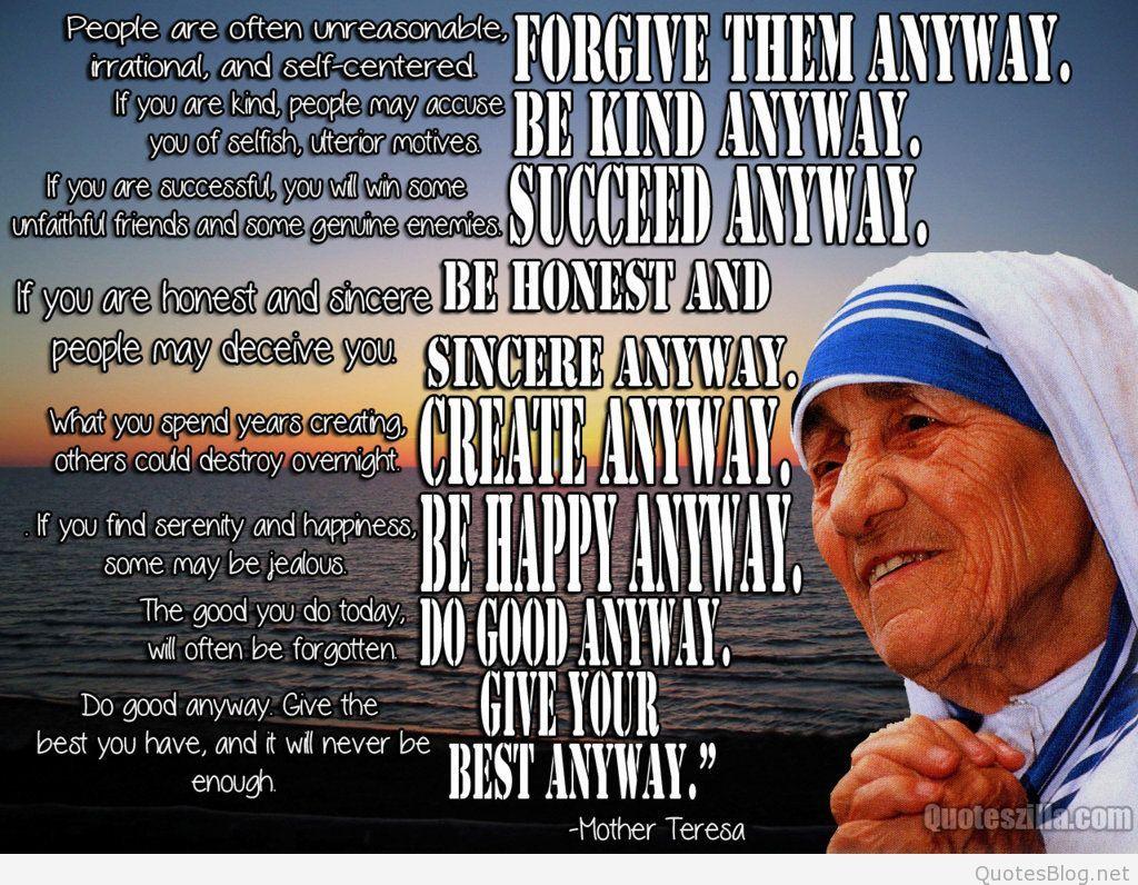 Inspirational Mother Theresa Quotes Wallpapers and image