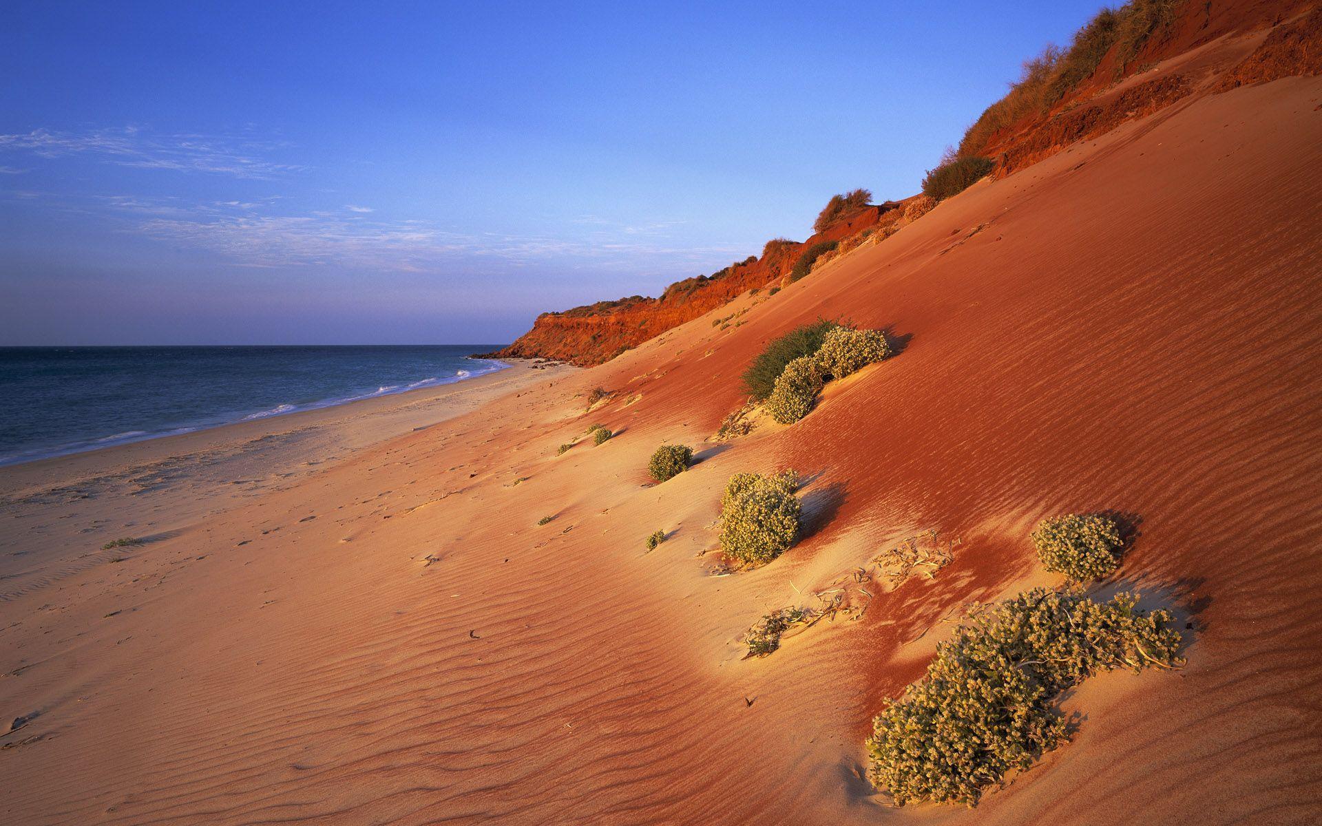 The sandy coast of Australia wallpapers and image