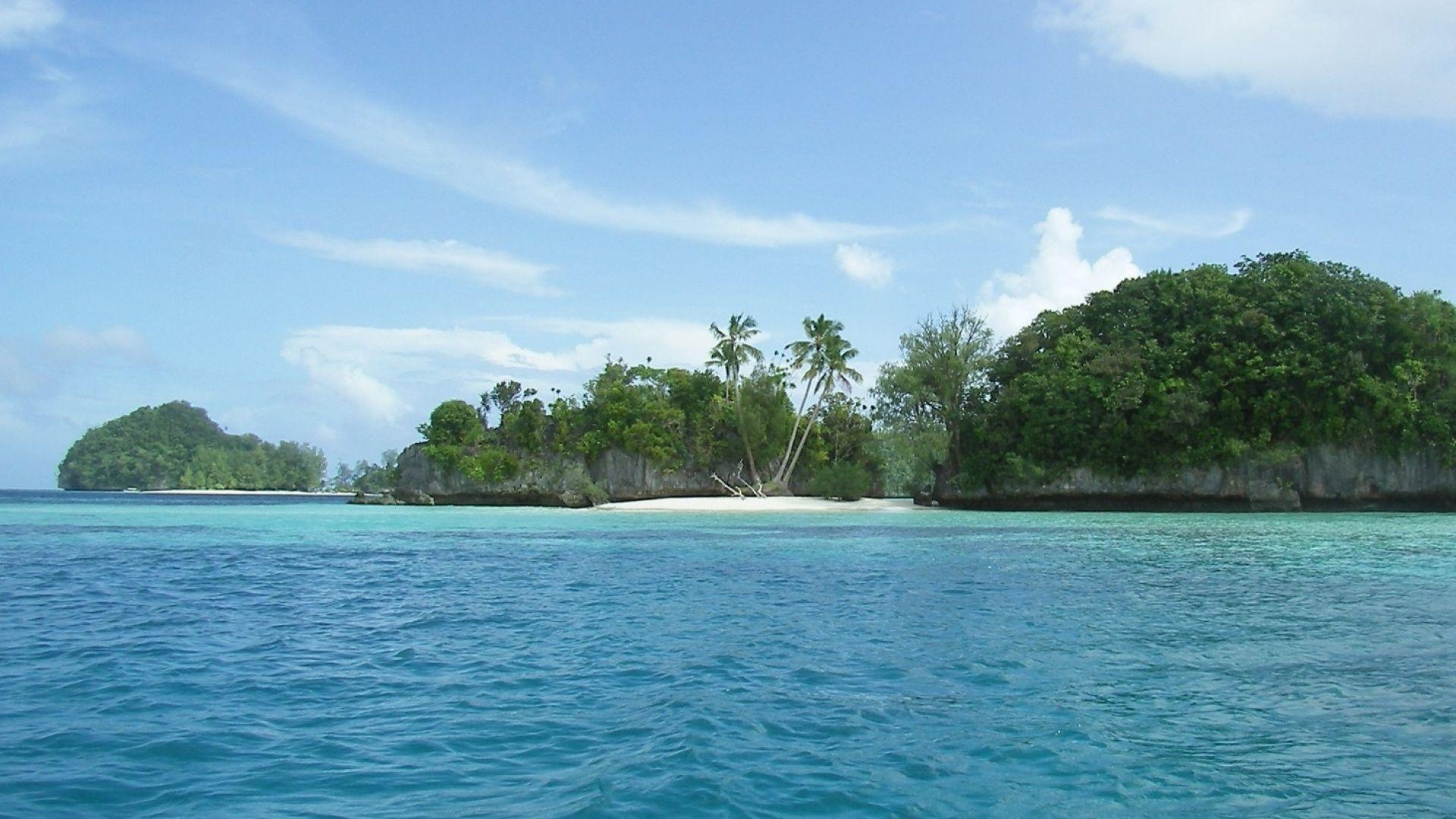 Rock Island Palau Beach desktop PC and Mac wallpapers