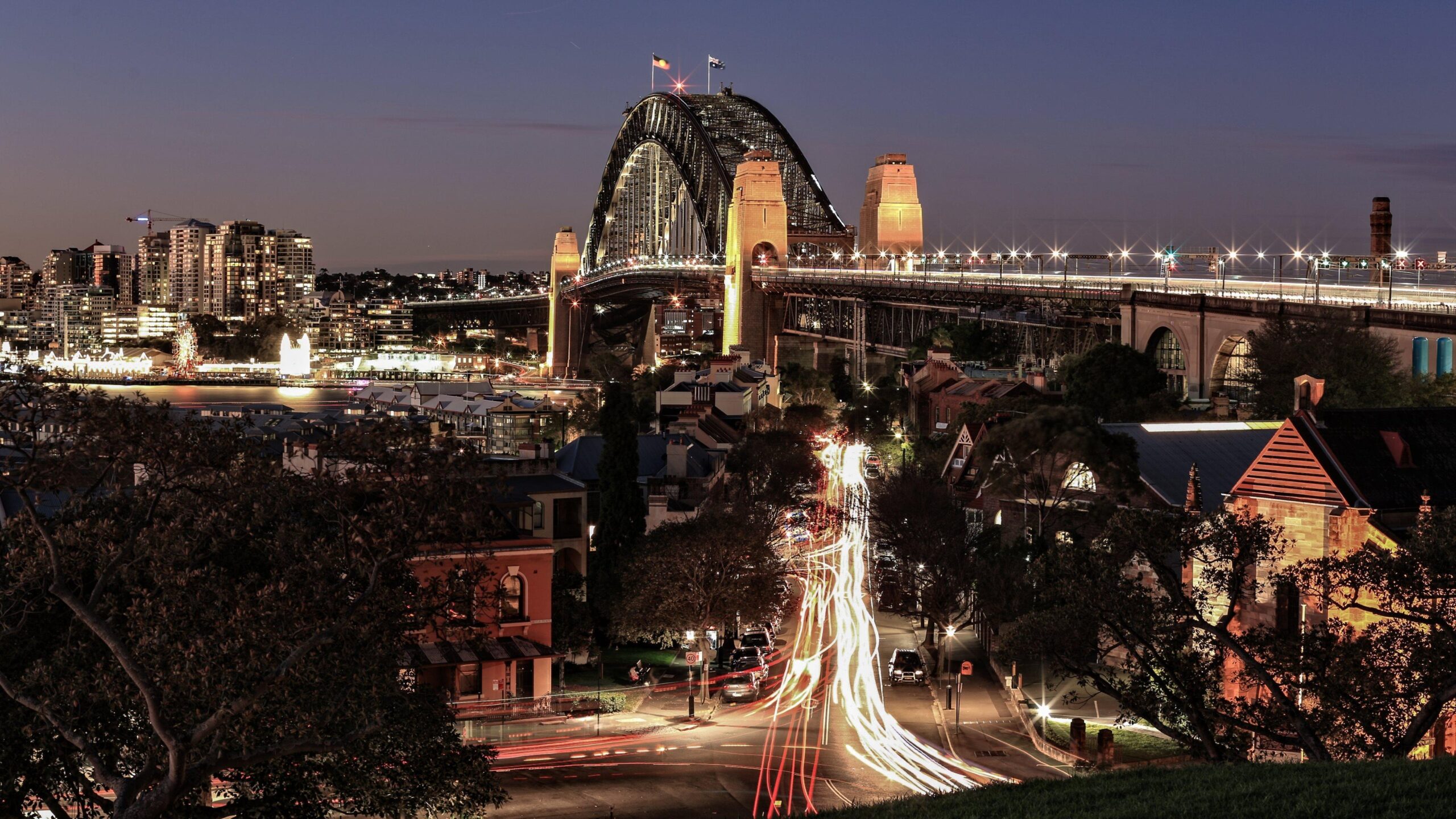 Bridge in Sydney HD desktop wallpapers : Widescreen : High Definition