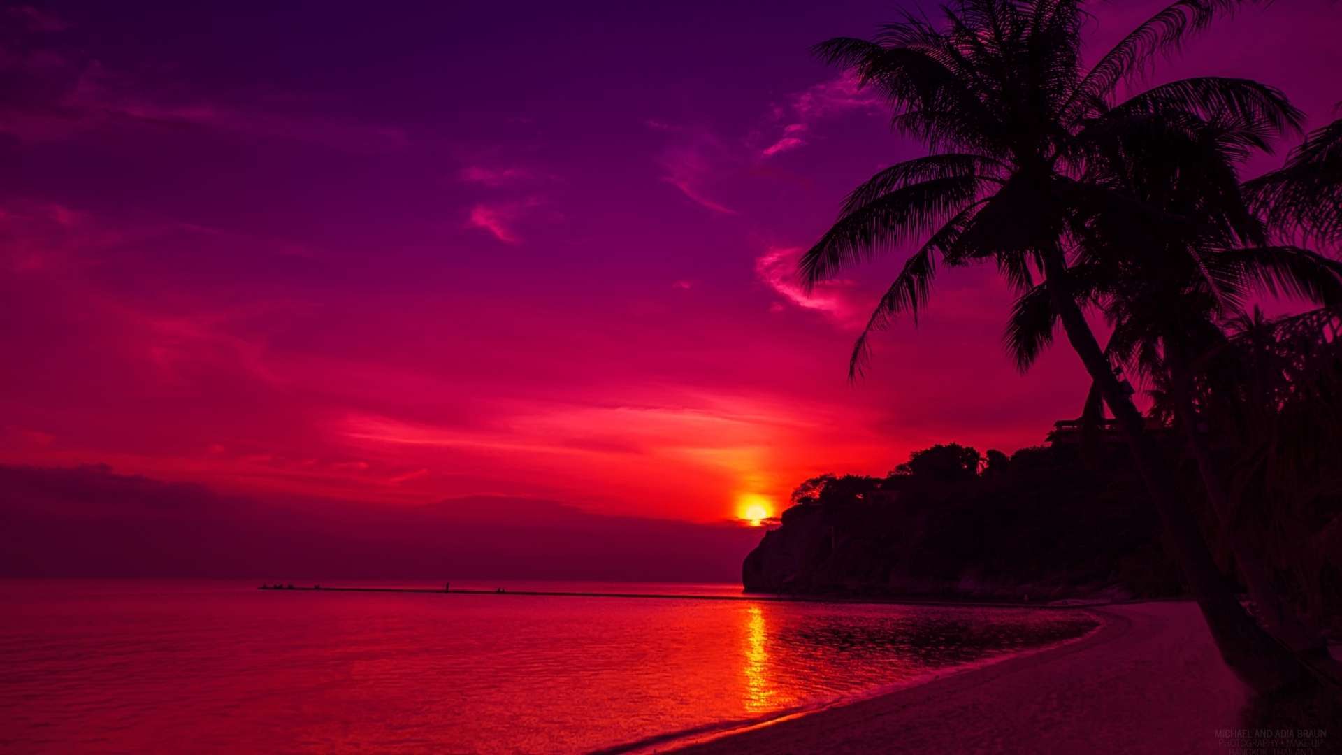 Sunset Beaches Wallpapers Wallpapers