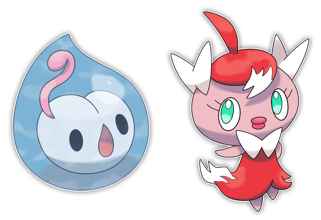 Alola Forms: Solosis + Gothita by Smiley