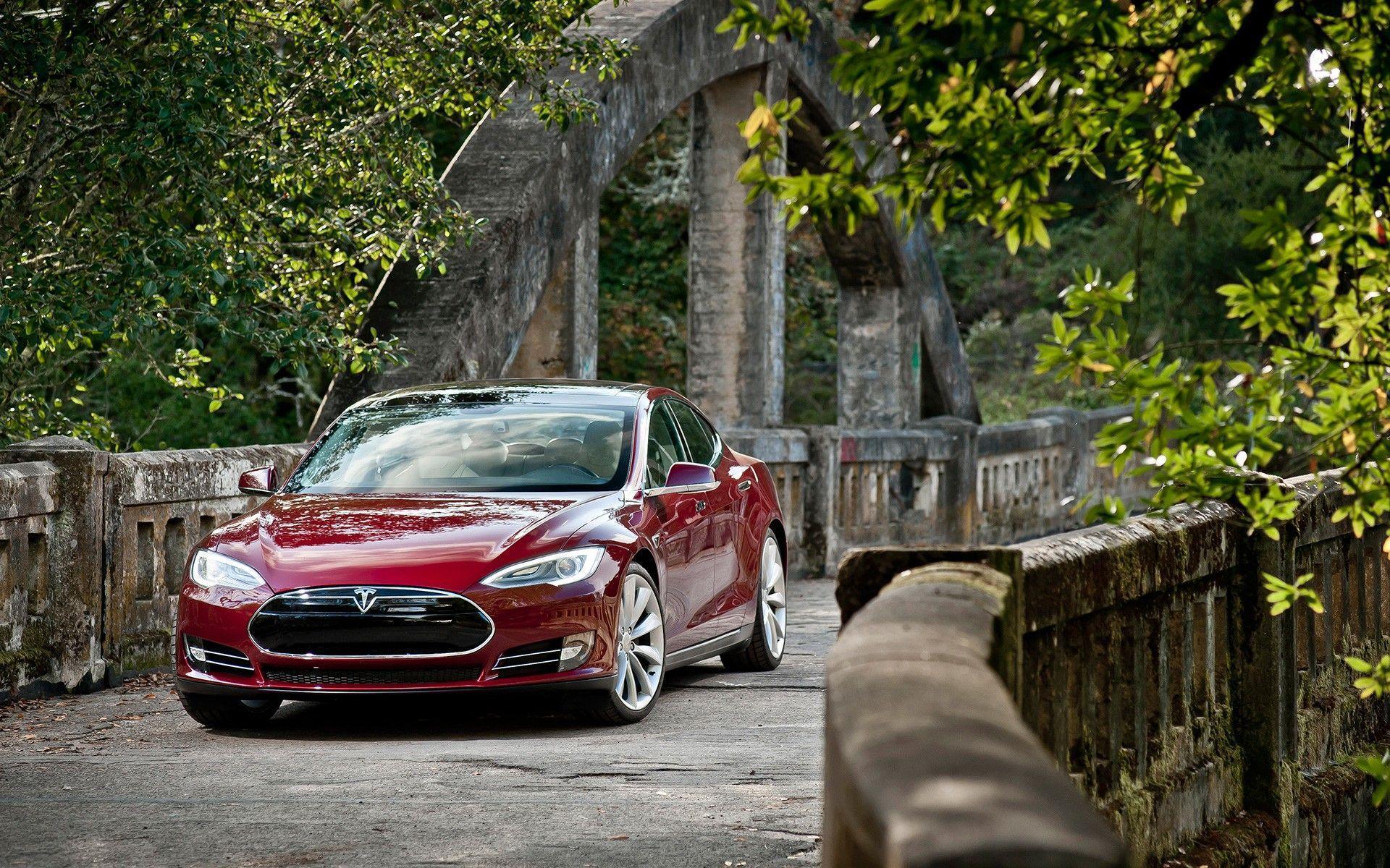 Tesla Model S Red Wallpapers