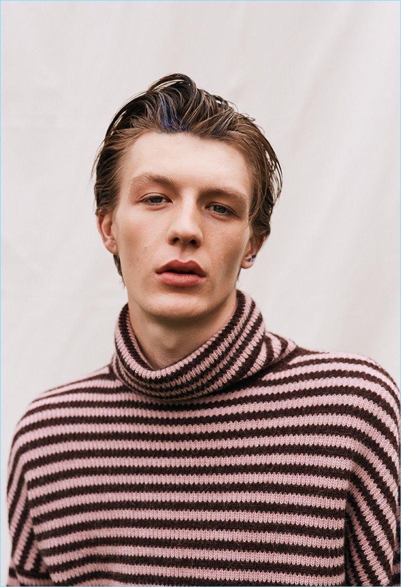 Finnlay Davis Dons Dandy Looks for Glass Magazine