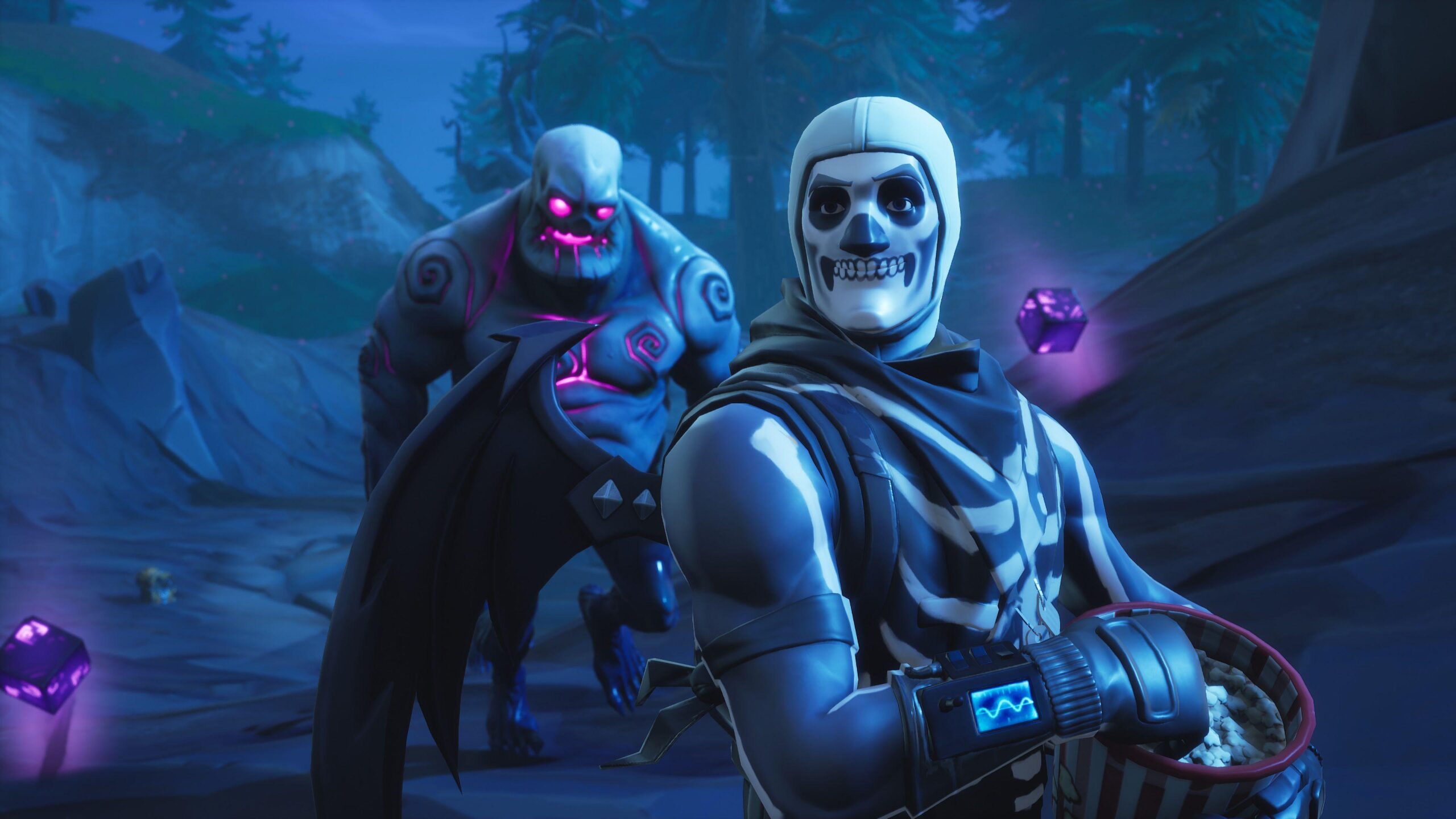 Skull Trooper Fortnite Battle Royale 4K