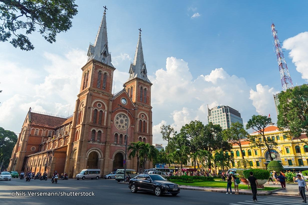 Saigon Tourist Attractions Ho Chi Minh City Wallpapers Man Made Hq