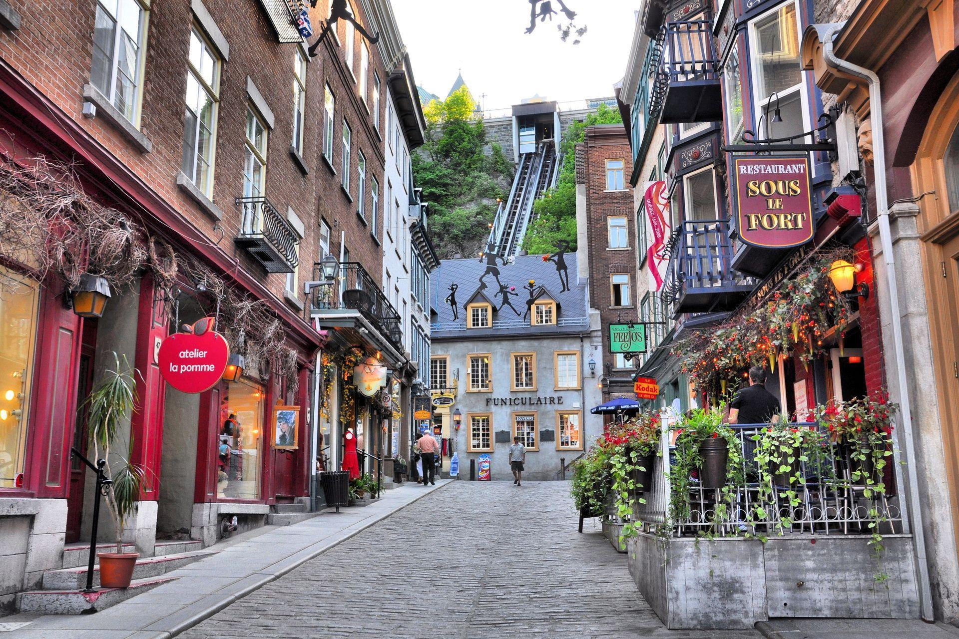 Rue Le petit Champlain Vieux