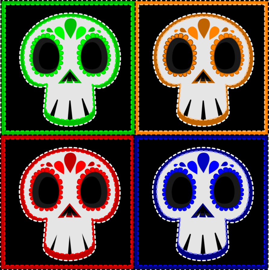 Cinco De Mayo Skull