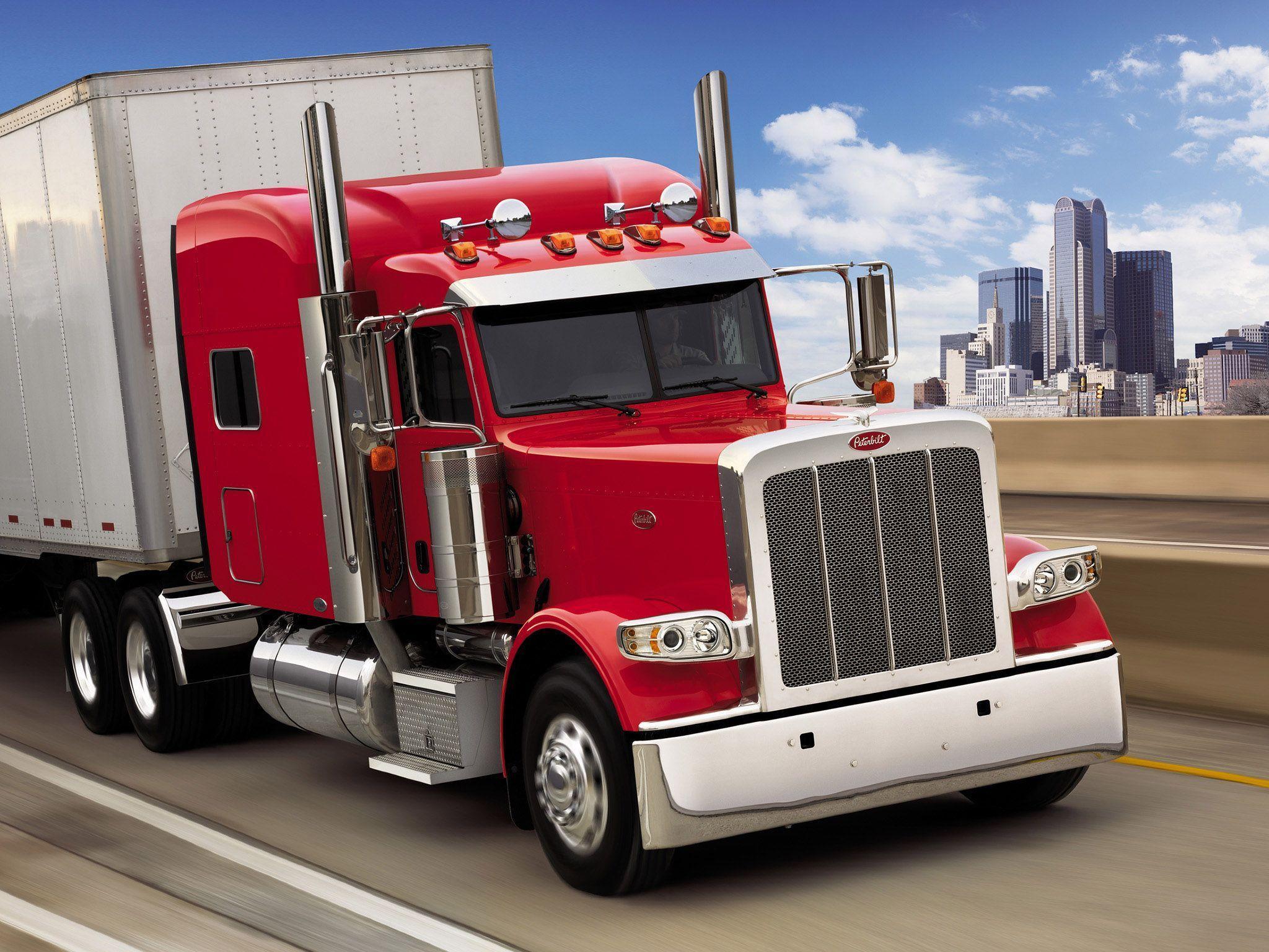 2007 Peterbilt 389 semi truck tractor wallpapers