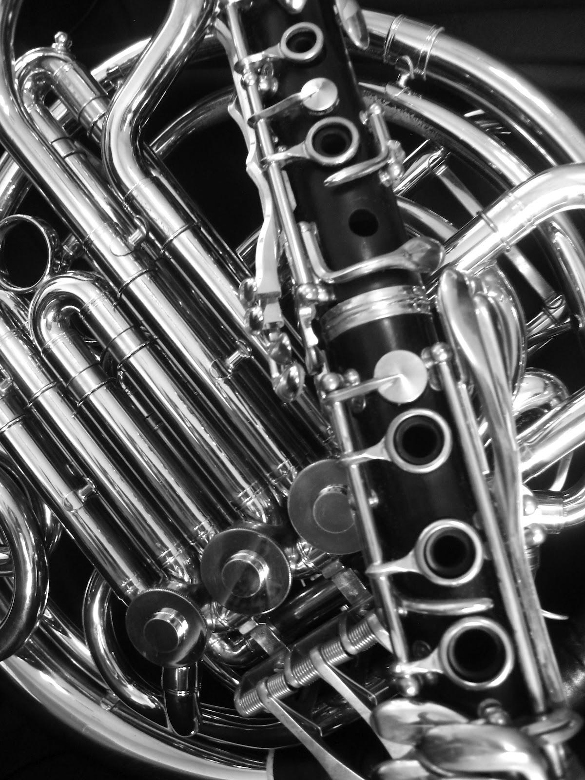 Spirals & Spatulas: Clarinet Photos, French Horn Photos, and Piano